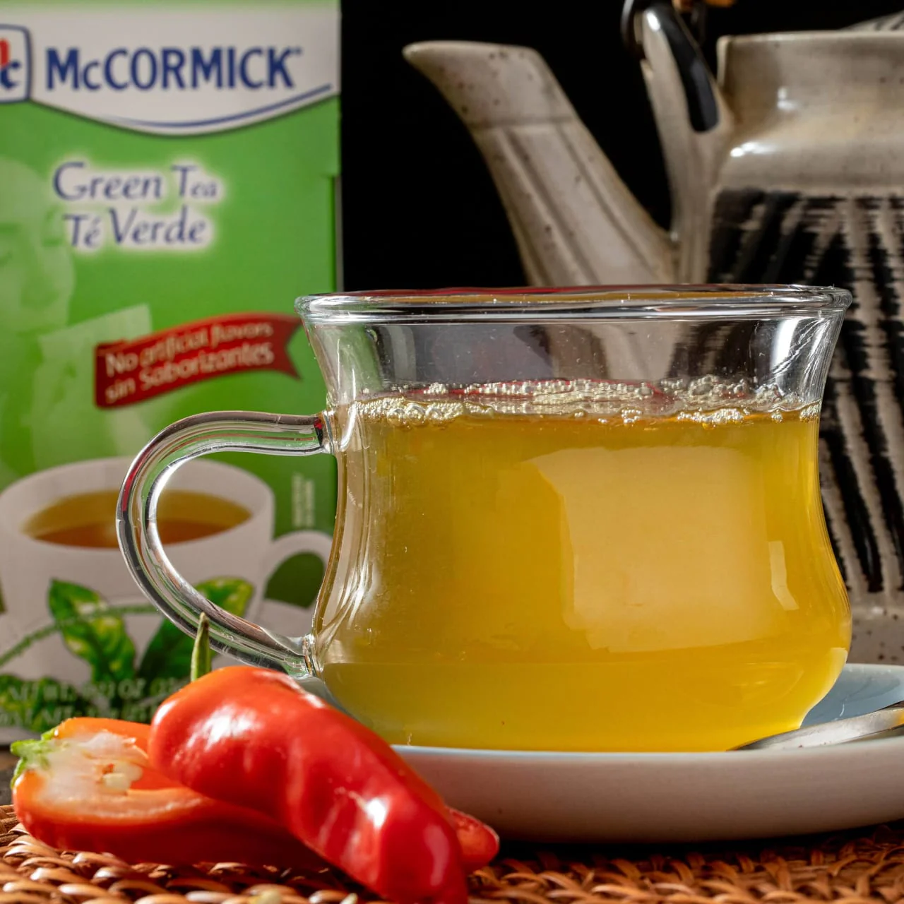 McCormick® Green Tea 25 Count Box, 1.23 oz - Image 2
