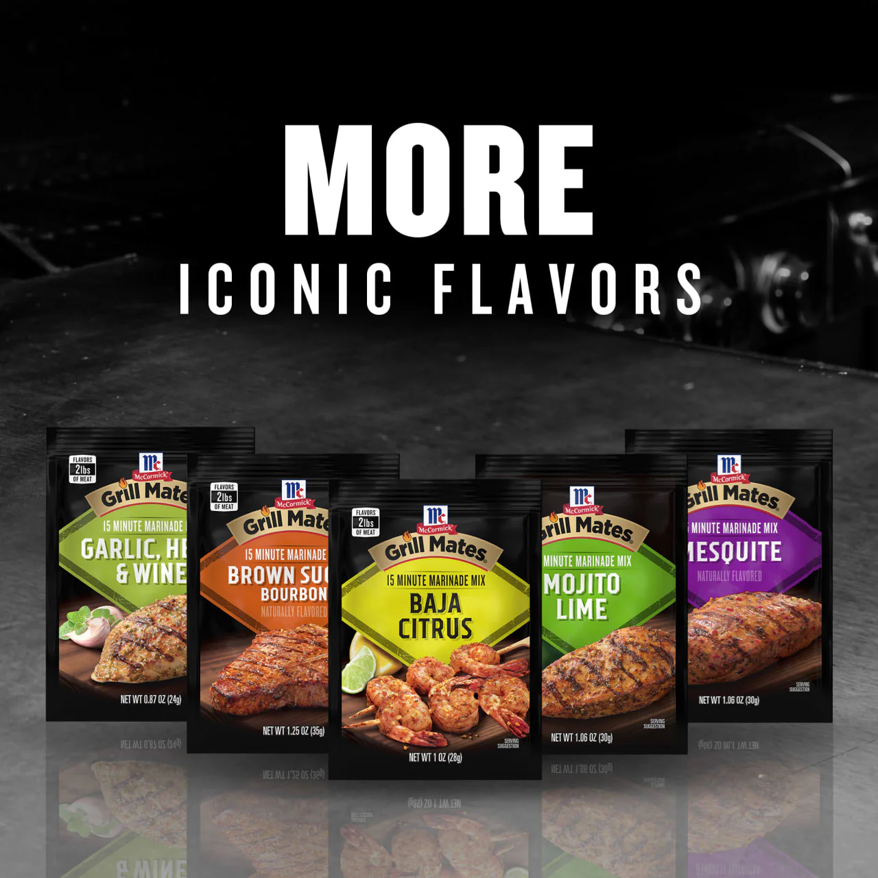 McCormick® Grill Mates® Baja Citrus Marinade Mix, 1 oz (6-Pack) - Image 10