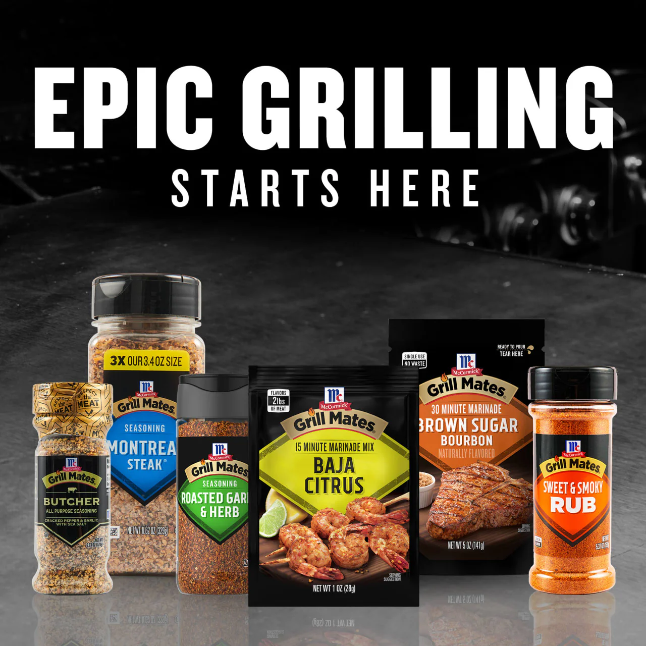 McCormick® Grill Mates® Baja Citrus Marinade Mix, 1 oz (6-Pack) - Image 16