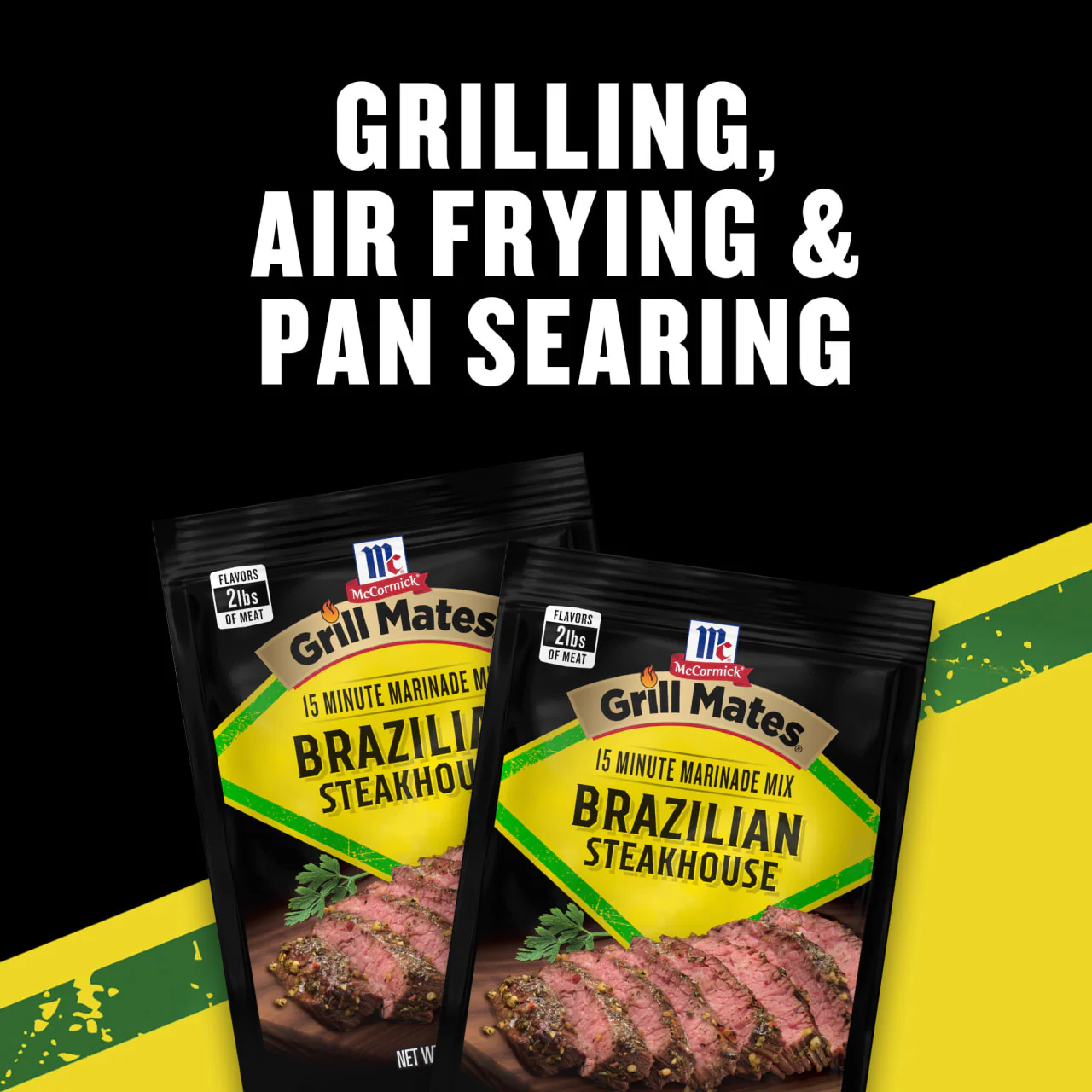 McCormick® Grill Mates® Brazilian Steakhouse Marinade, 1.06 oz (6-Pack) - Image 14