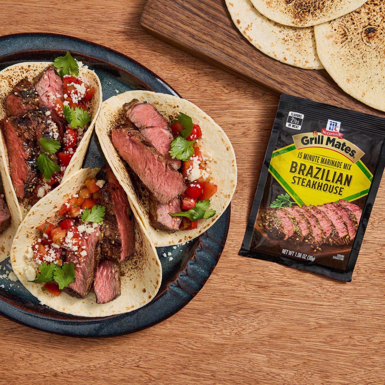 McCormick® Grill Mates® Brazilian Steakhouse Marinade, 1.06 oz (6-Pack) - Image 15