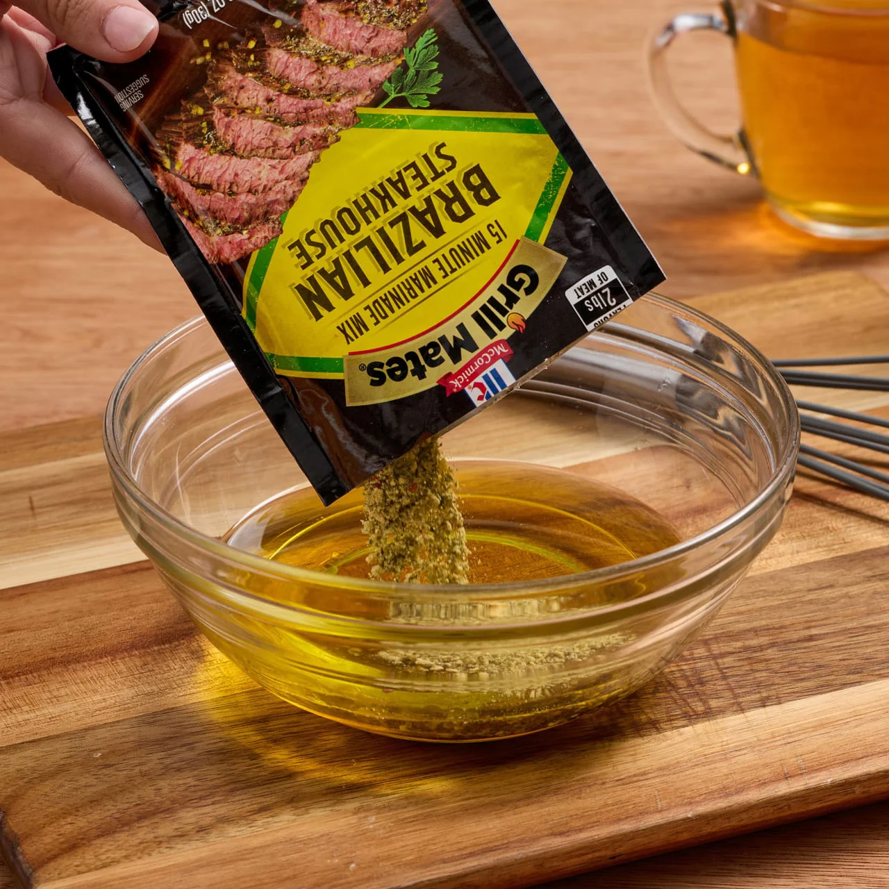 McCormick® Grill Mates® Brazilian Steakhouse Marinade, 1.06 oz (6-Pack) - Image 5