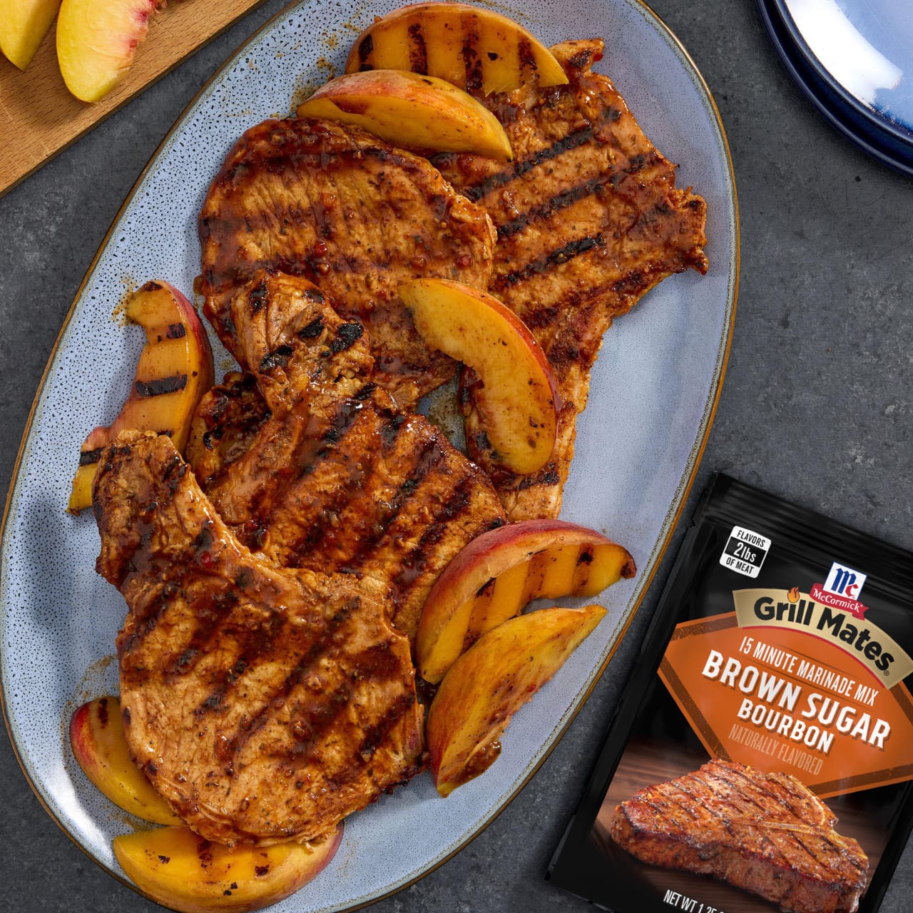 McCormick® Grill Mates® Brown Sugar Bourbon Marinade, 1.25 oz (6-Pack) - Image 12
