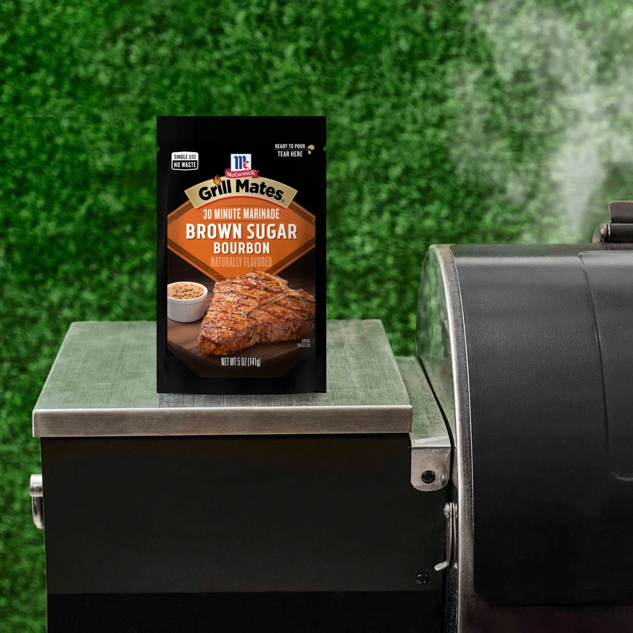 McCormick® Grill Mates® Brown Sugar Bourbon Single Use Marinade, 5 oz (6-Pack) - Image 17