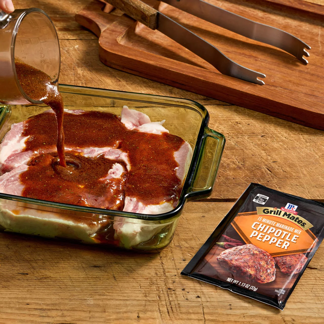 McCormick® Grill Mates® Chipotle Pepper Marinade Seasoning Mix, 1.13 oz (6-Pack) - Image 10