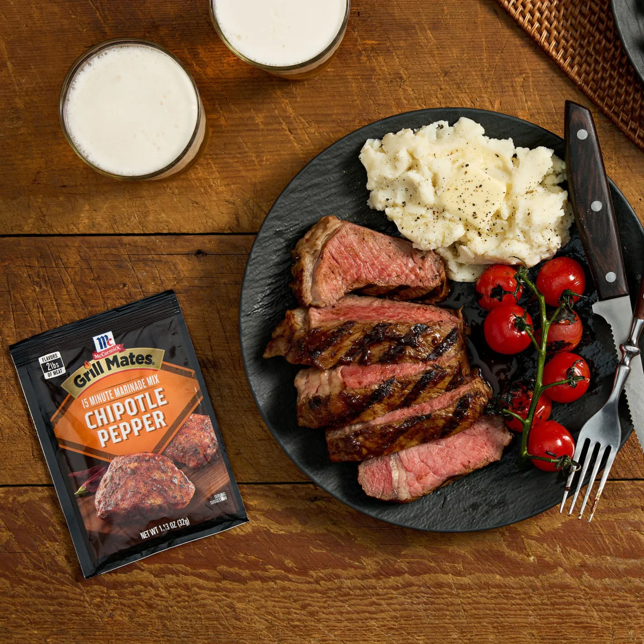 McCormick® Grill Mates® Chipotle Pepper Marinade Seasoning Mix, 1.13 oz (6-Pack) - Image 13