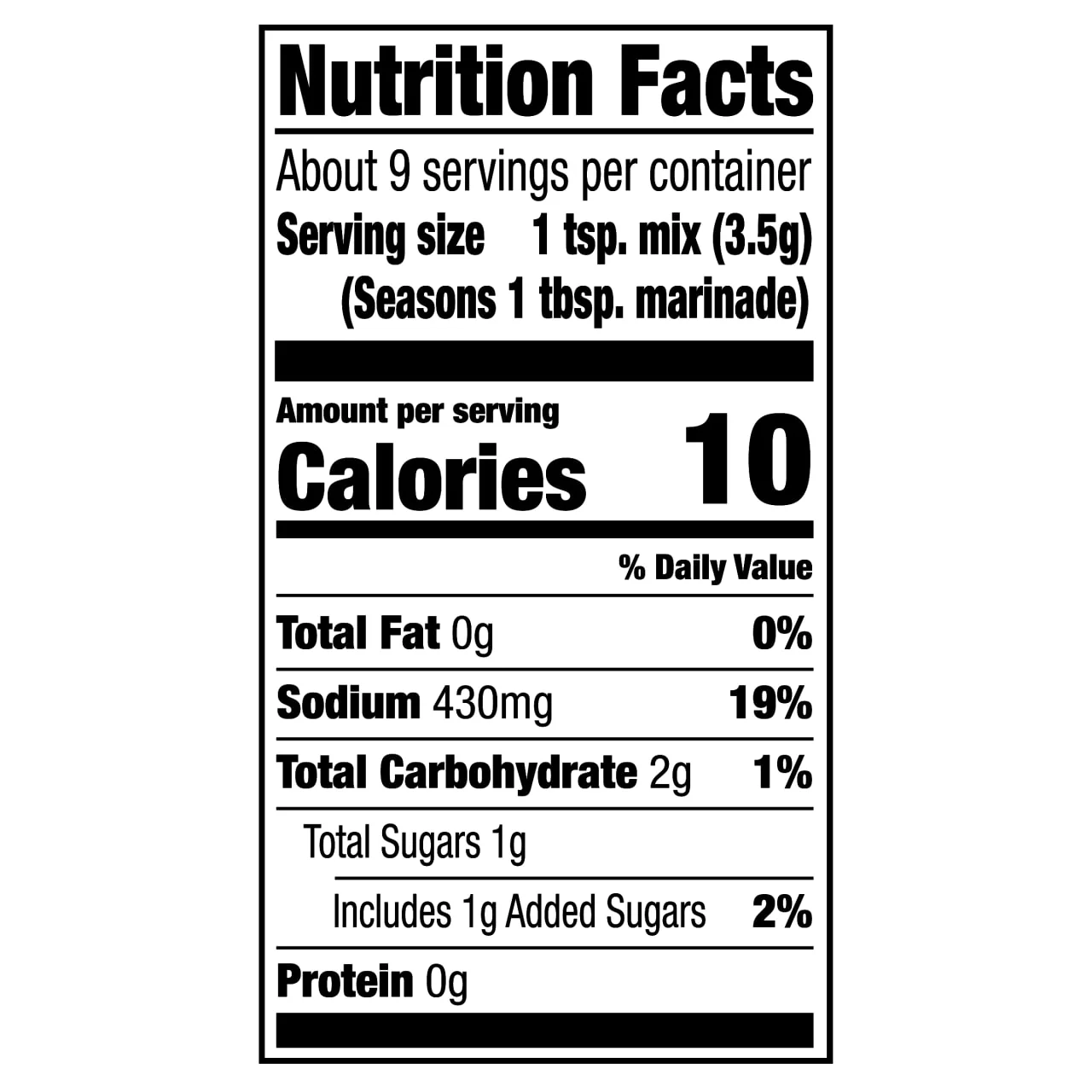 McCormick® Grill Mates® Chipotle Pepper Marinade Seasoning Mix, 1.13 oz (6-Pack) - Image 8