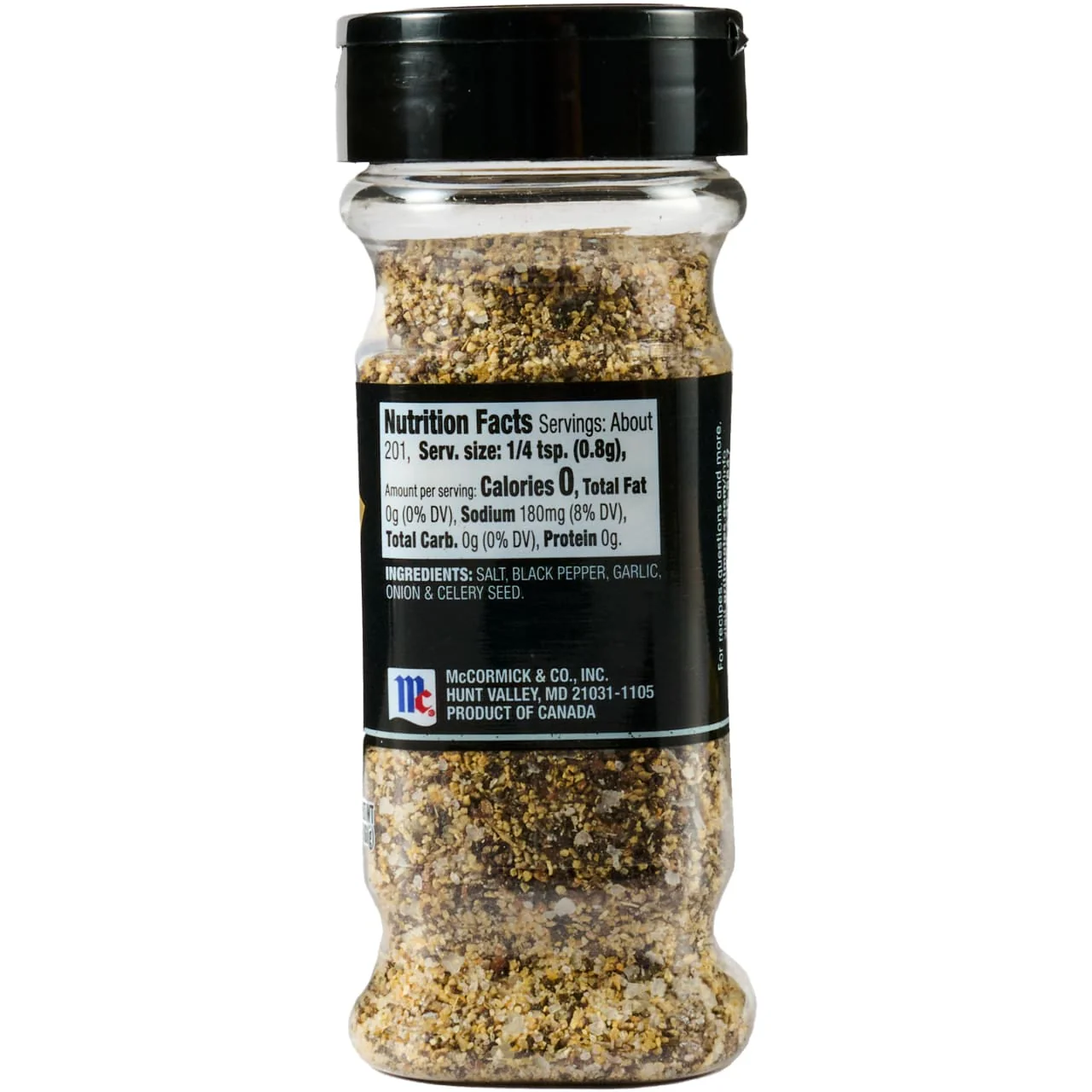 McCormick® Grill Mates® Coarse Black Pepper & Flake Salt Seasoning, 5.71 oz - Image 9