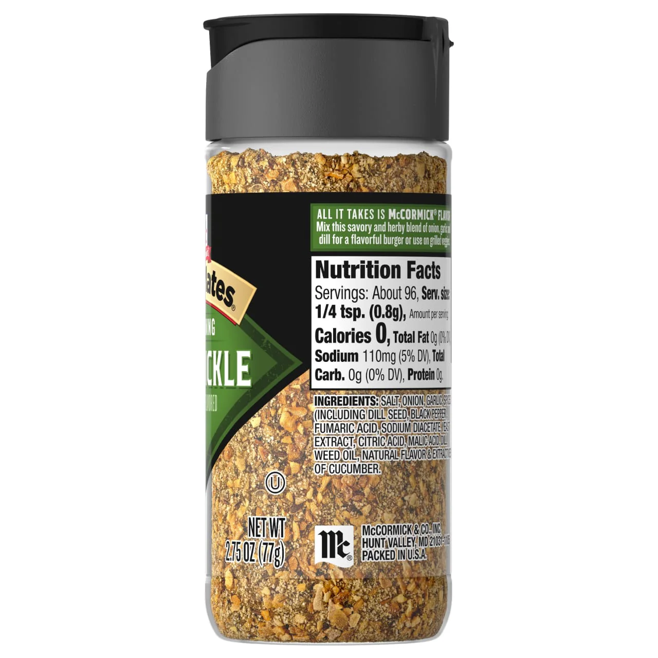 McCormick® Grill Mates® Dill Pickle Seasoning, 2.75 oz - Image 21