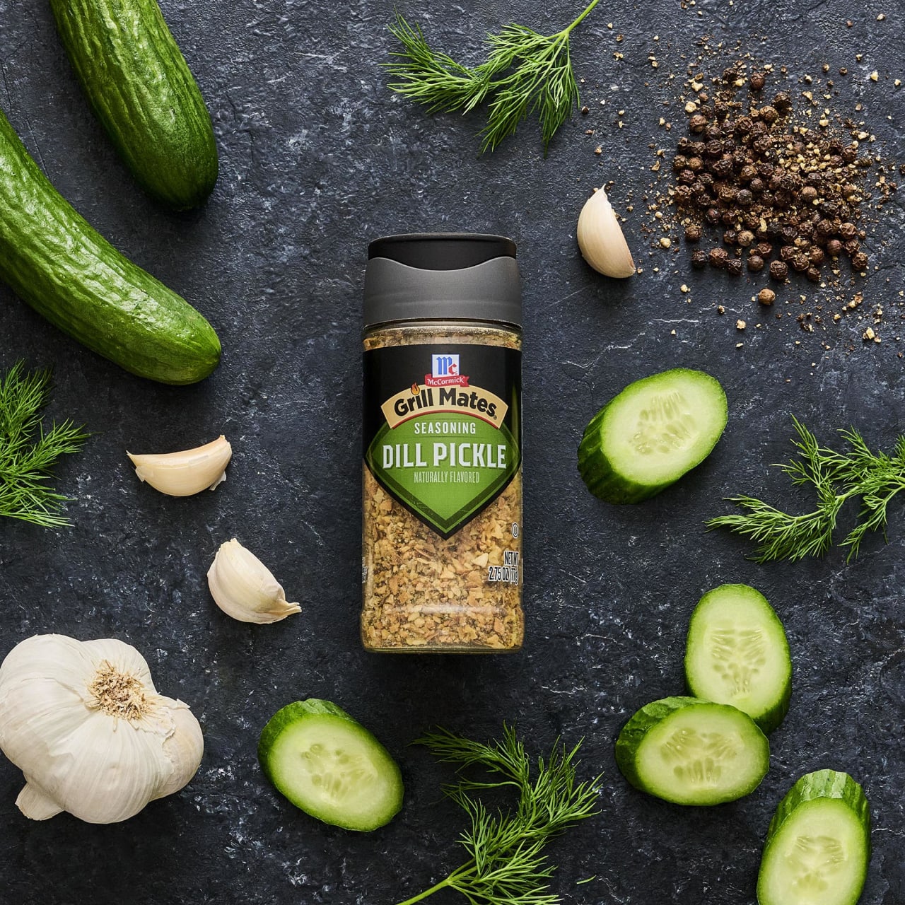 McCormick® Grill Mates® Dill Pickle Seasoning, 2.75 oz - Image 7