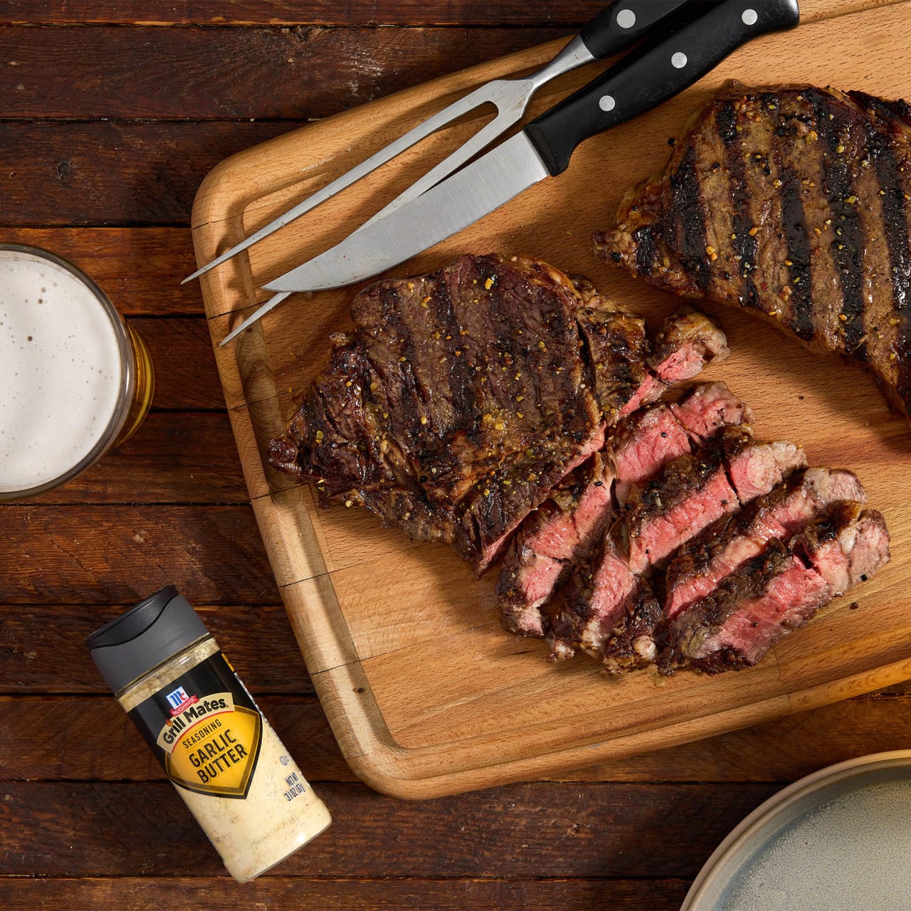 McCormick® Grill Mates® Garlic Butter Seasoning, 3.1 oz - Image 17