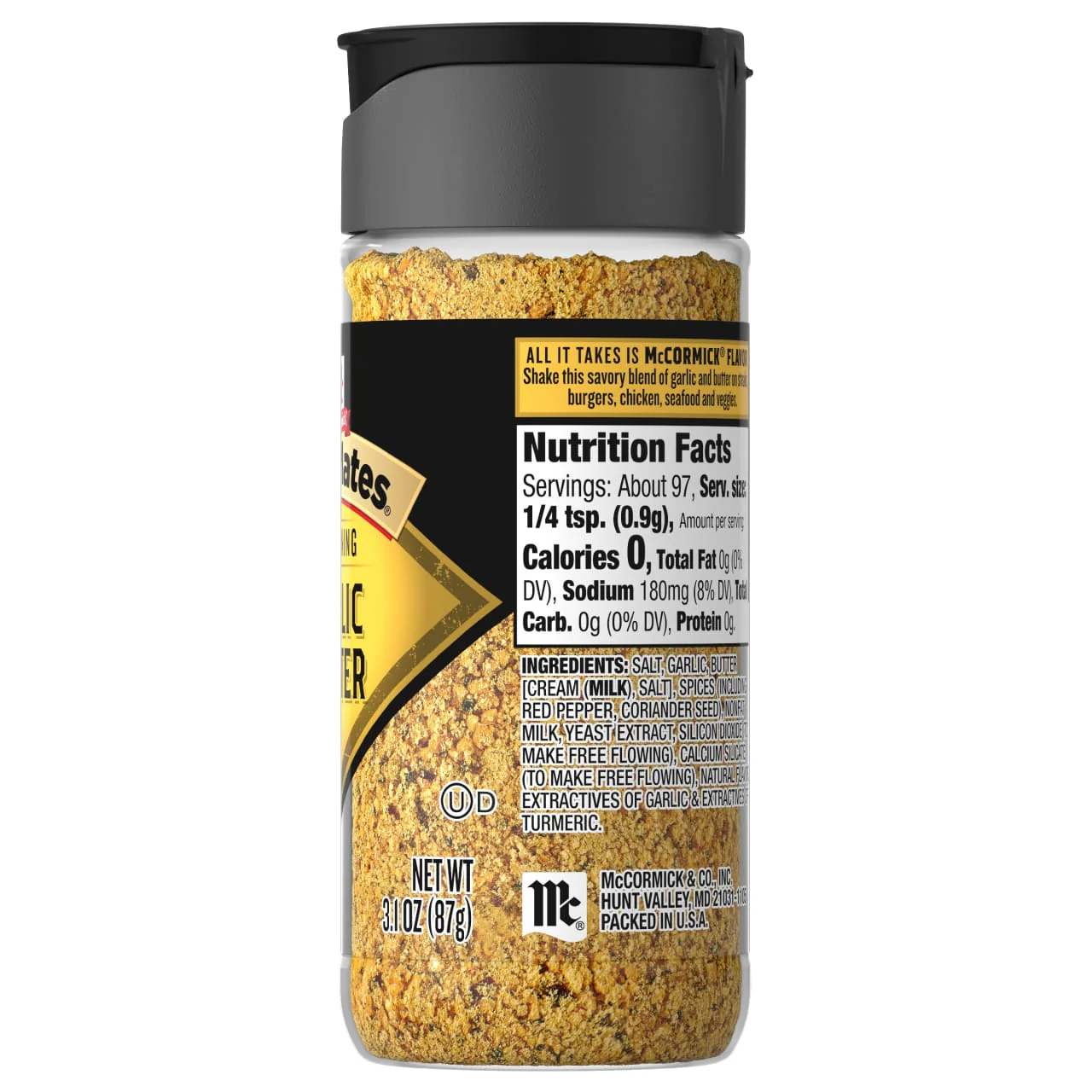 McCormick® Grill Mates® Garlic Butter Seasoning, 3.1 oz - Image 21