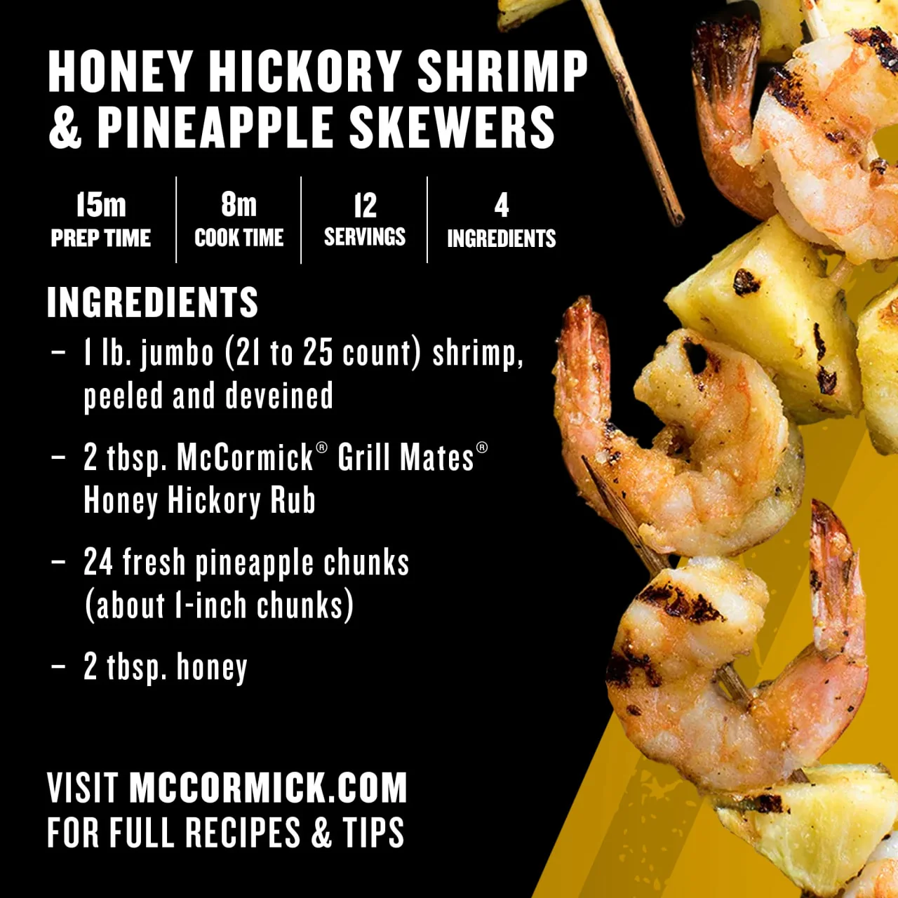 McCormick® Grill Mates® Honey Hickory Rub, 5.75 oz - Image 6