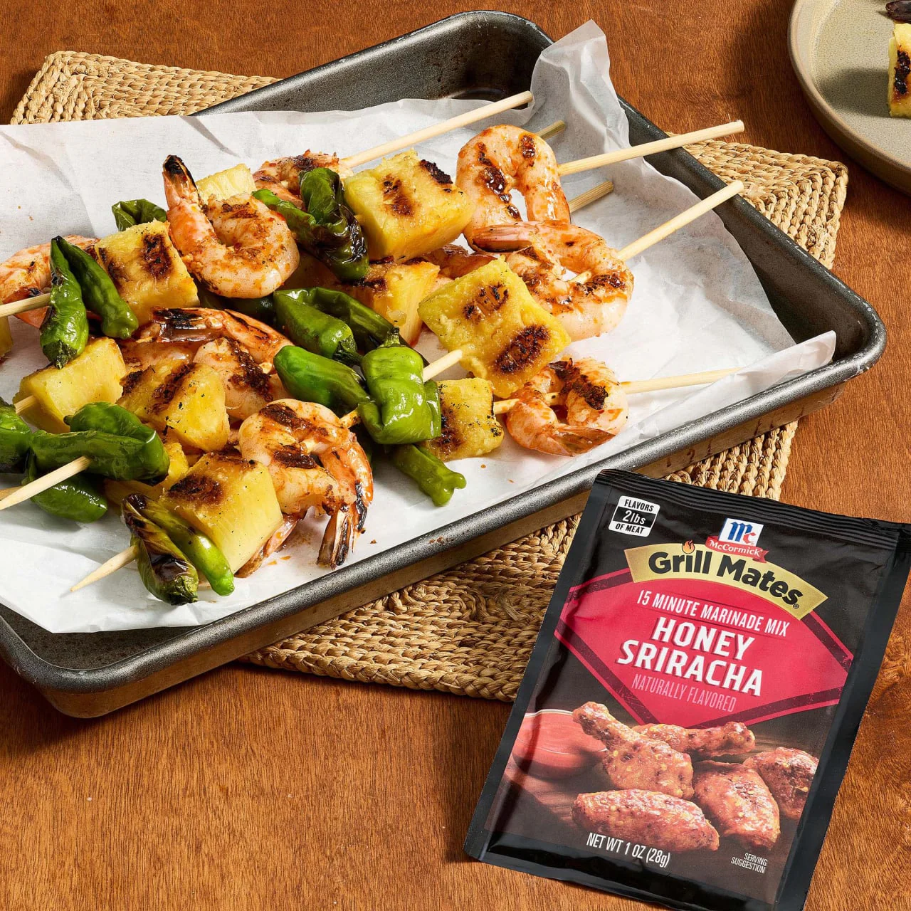 McCormick® Grill Mates® Honey Sriracha Marinade Mix, 1 oz (6-Pack) - Image 11