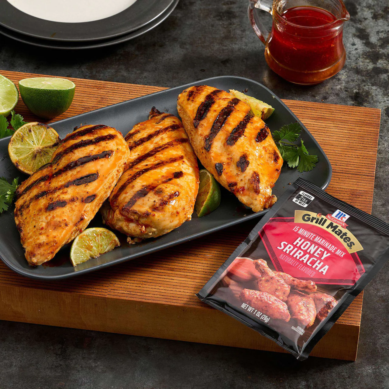 McCormick® Grill Mates® Honey Sriracha Marinade Mix, 1 oz (6-Pack) - Image 14