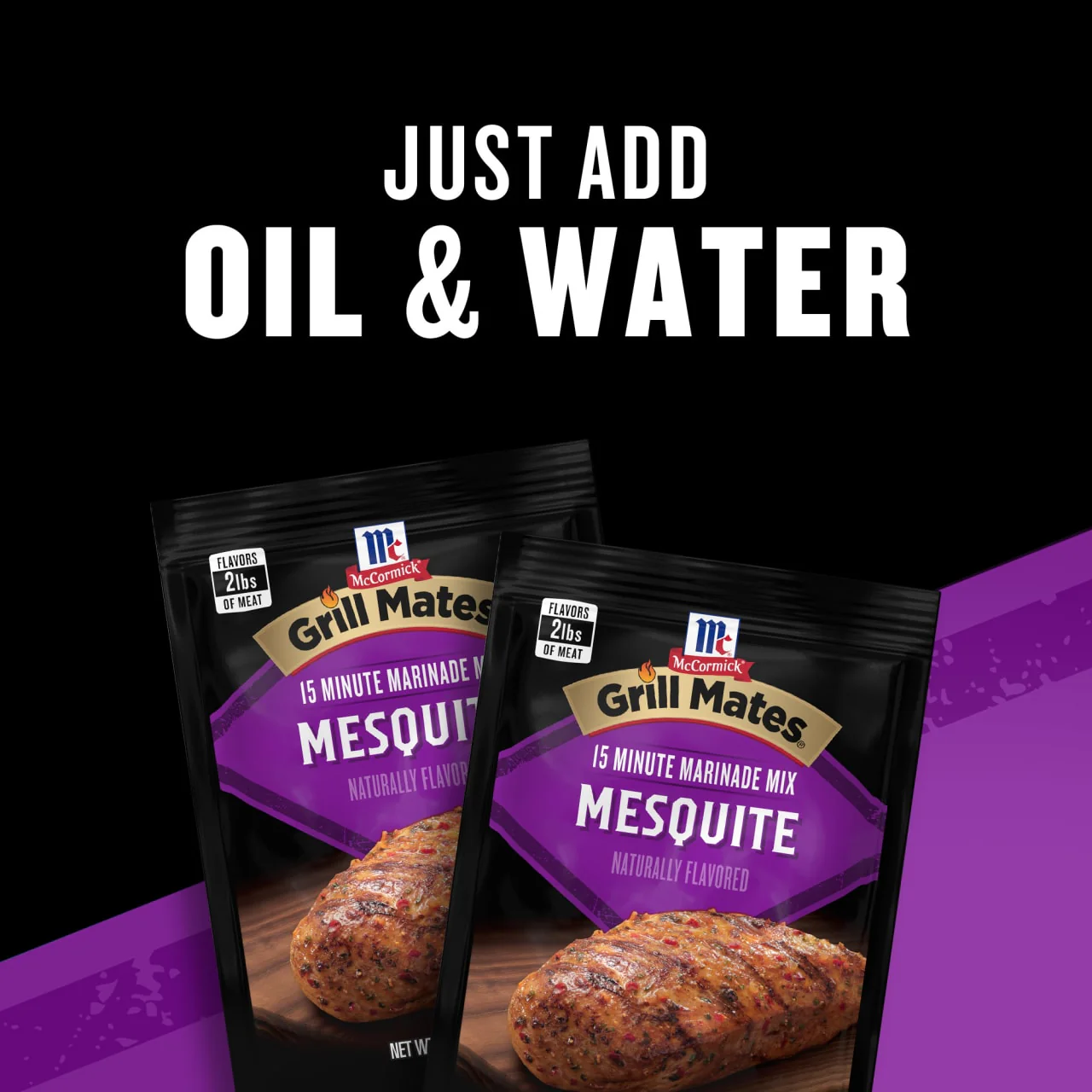 McCormick® Grill Mates® Mesquite Marinade, 1.06 oz (6-Pack) - Image 15
