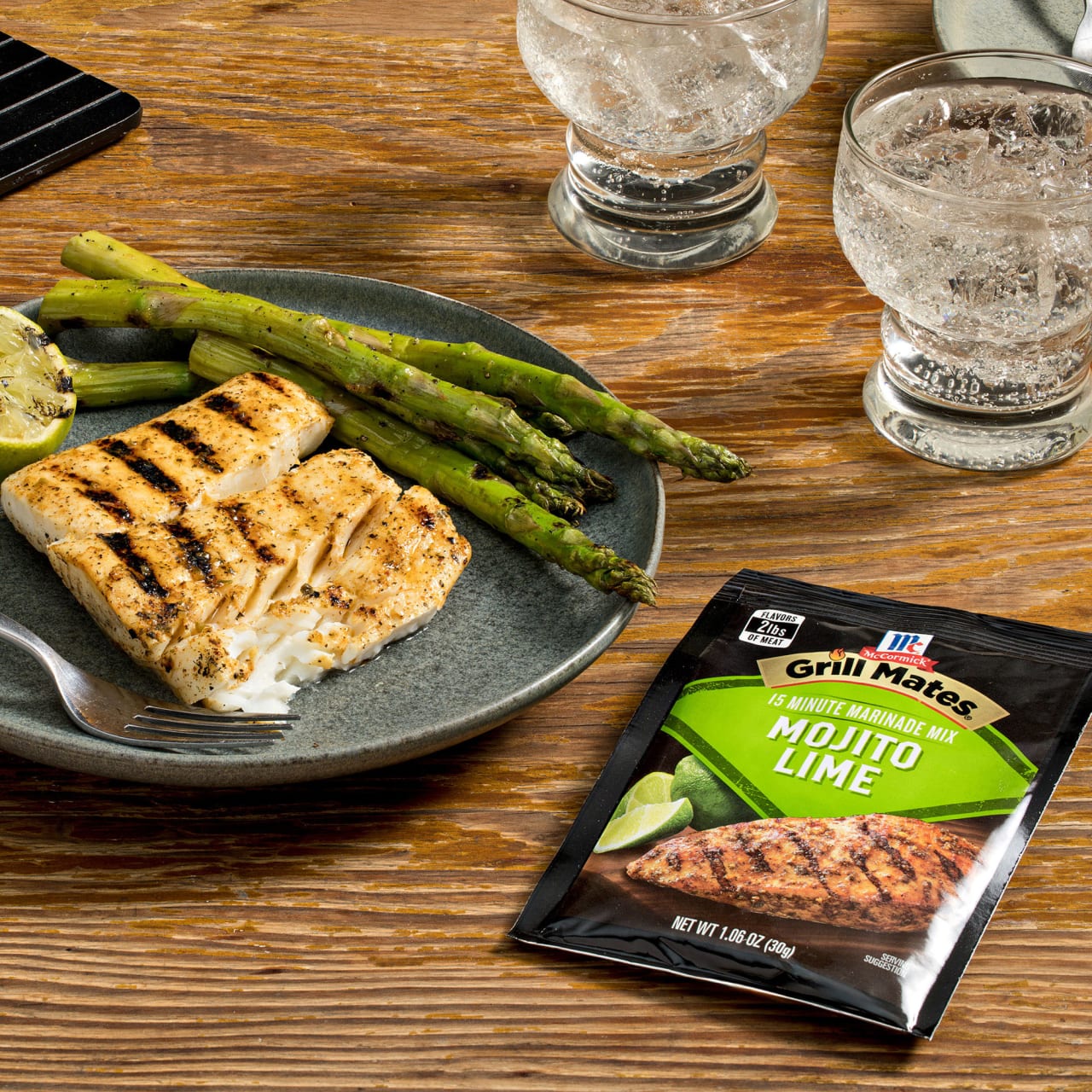 McCormick® Grill Mates® Mojito Lime Marinade Mix, 1.06 oz (6-Pack) - Image 14
