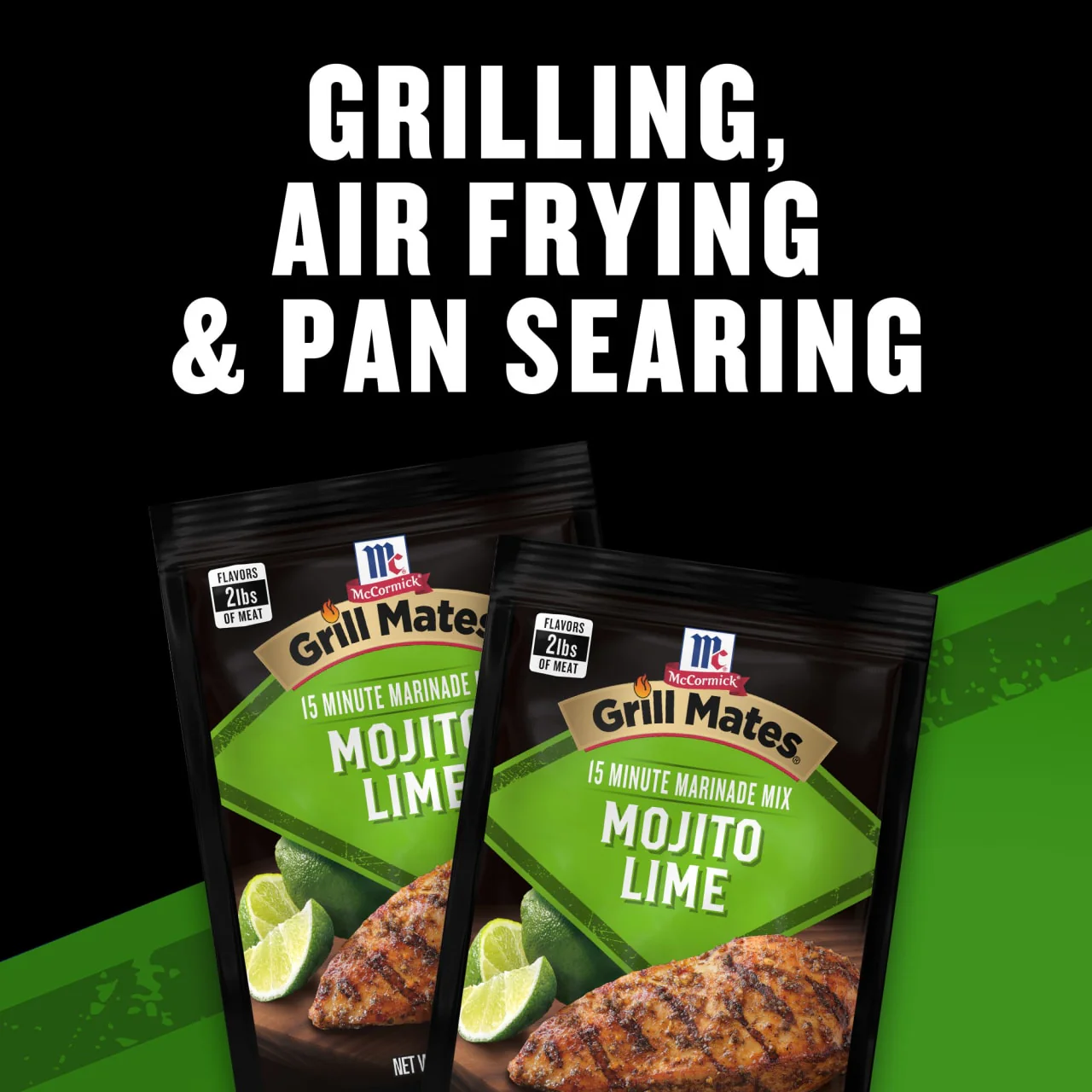 McCormick® Grill Mates® Mojito Lime Marinade Mix, 1.06 oz (6-Pack) - Image 4