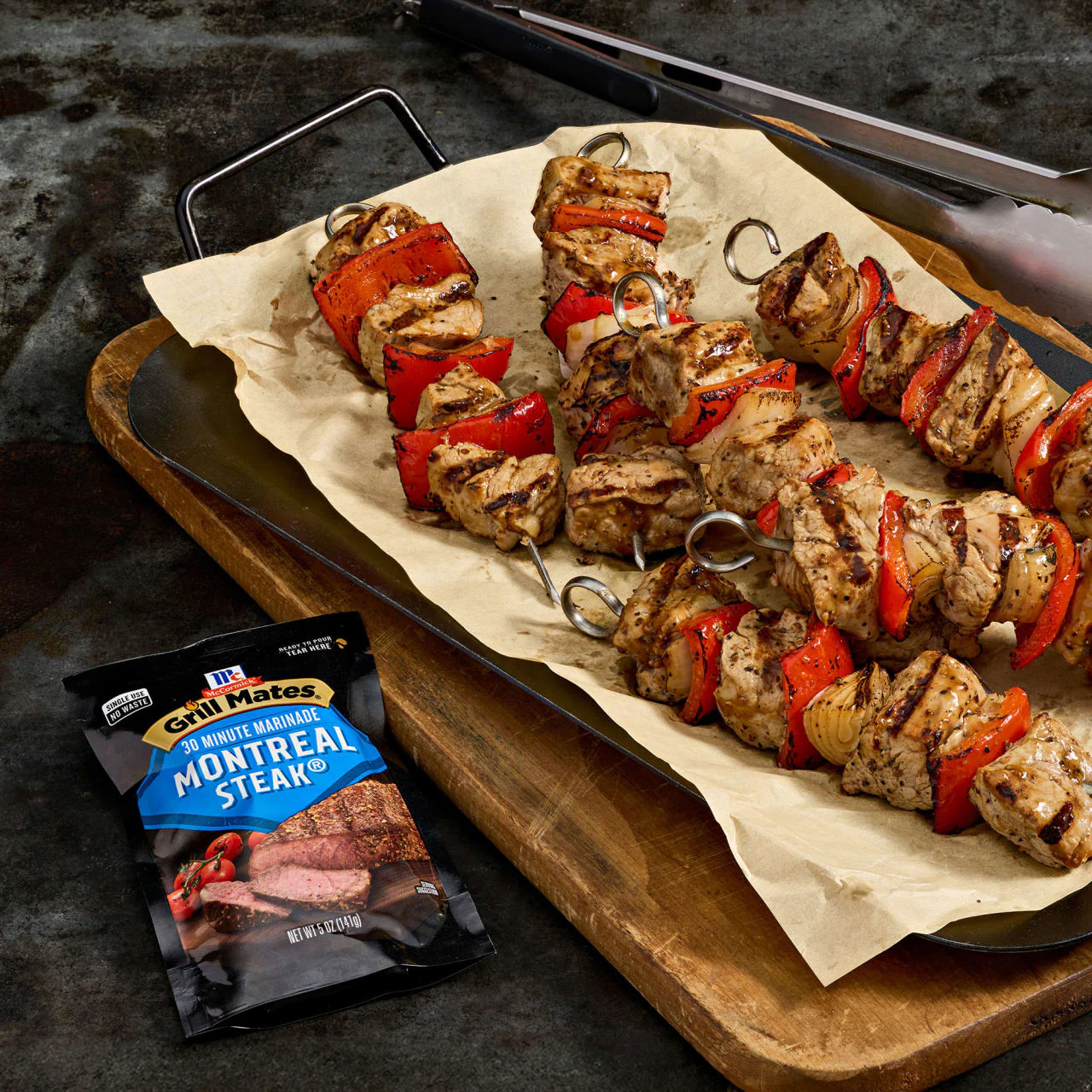 McCormick® Grill Mates® Montreal Steak Single Use Marinade, 5 oz (6-Pack) - Image 11
