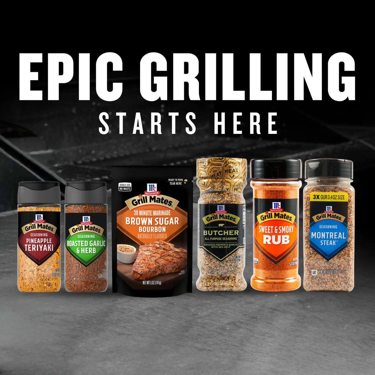 McCormick® Grill Mates® Pineapple Teriyaki Seasoning, 3.5 oz - Image 19