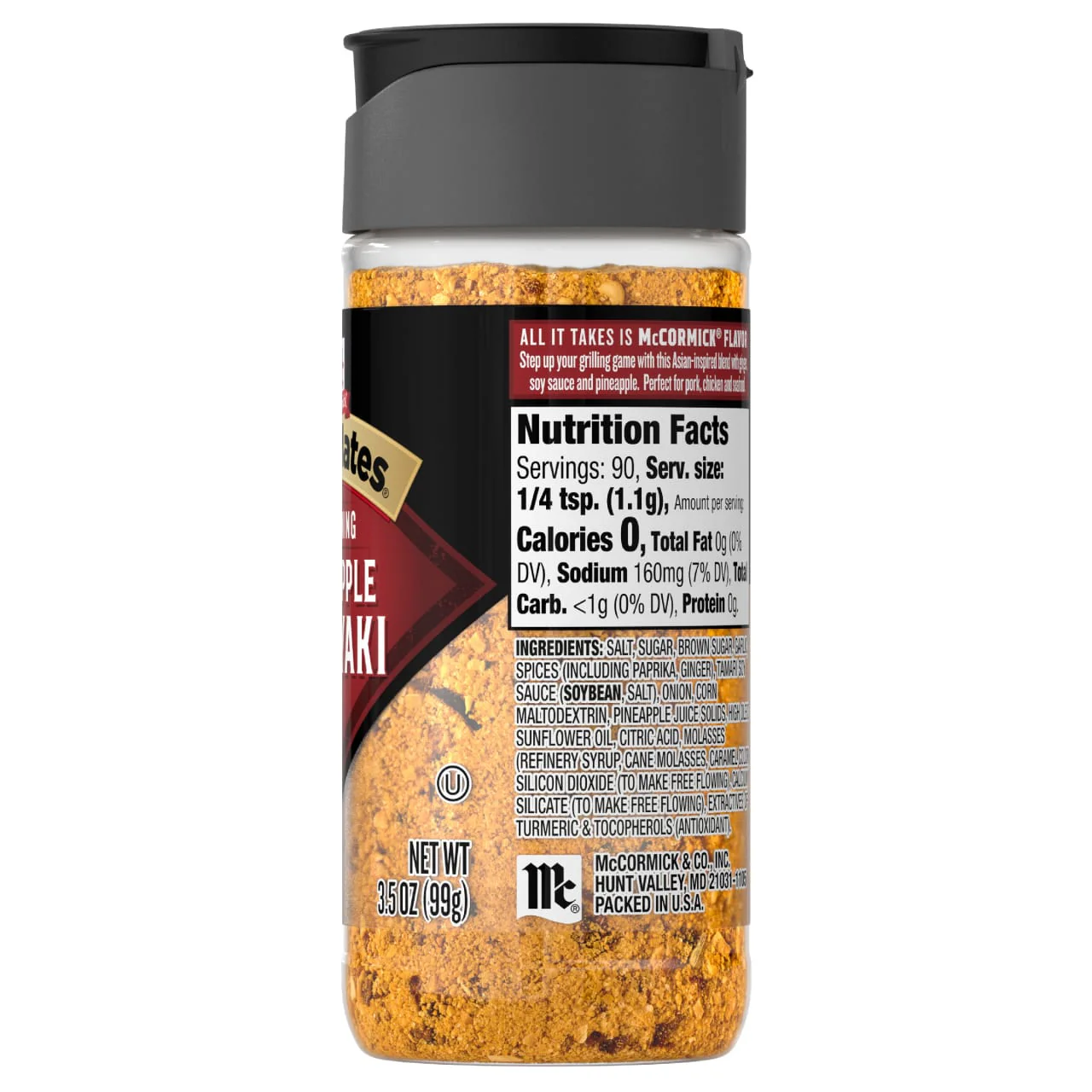 McCormick® Grill Mates® Pineapple Teriyaki Seasoning, 3.5 oz - Image 21
