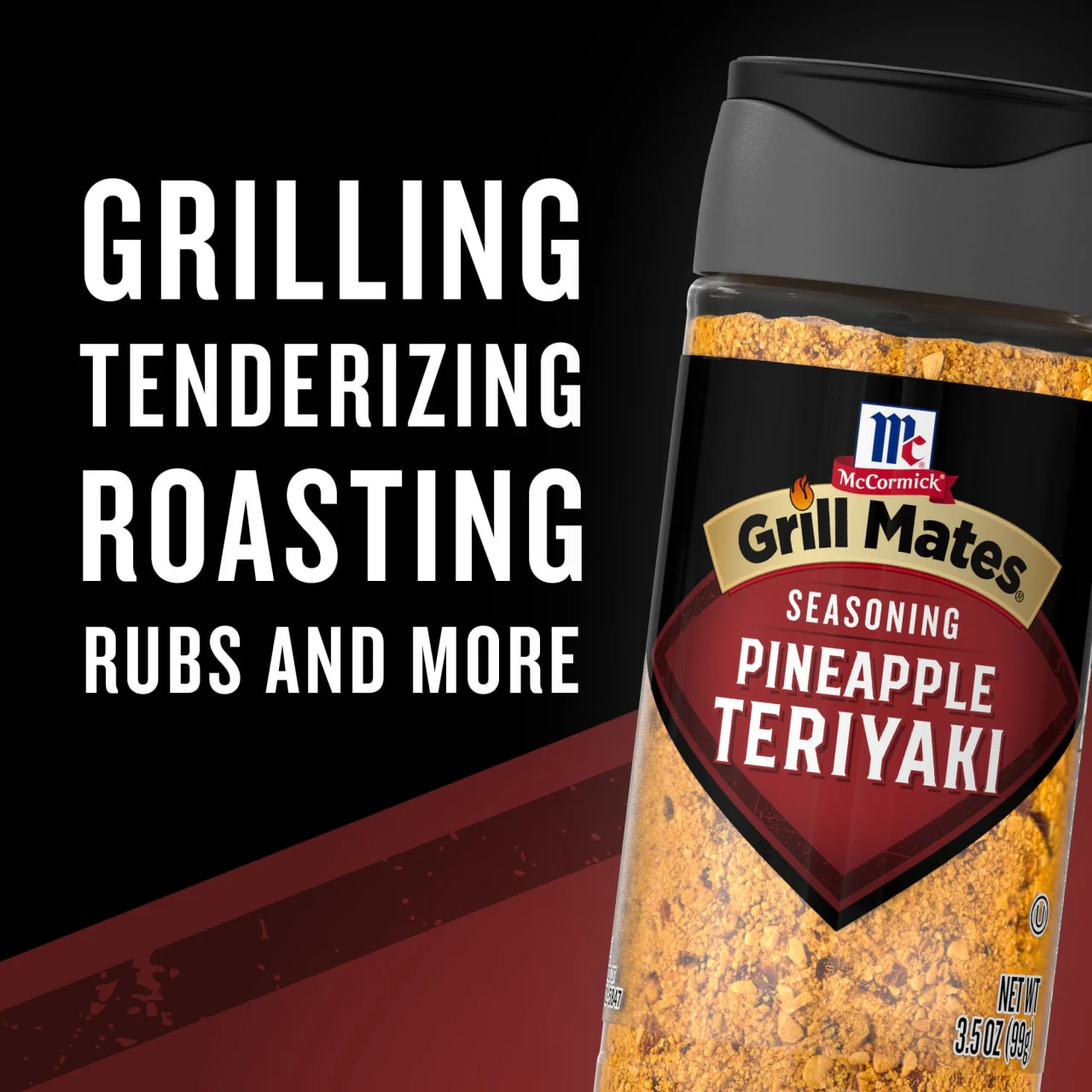 McCormick® Grill Mates® Pineapple Teriyaki Seasoning, 3.5 oz - Image 4