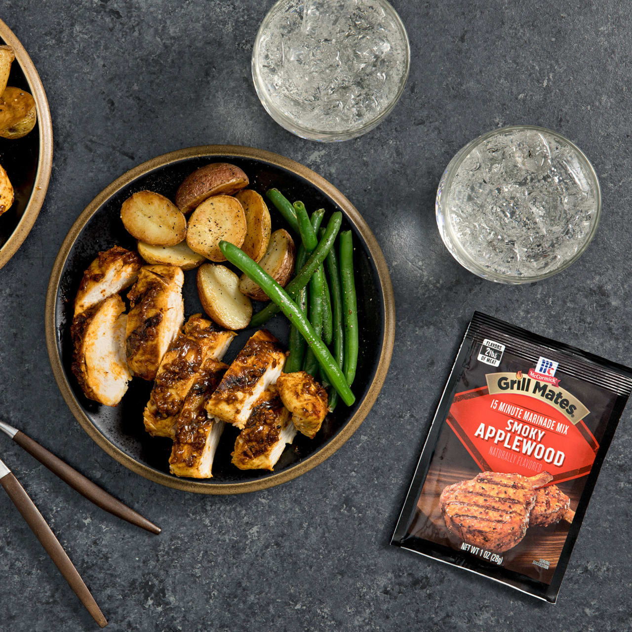McCormick® Grill Mates® Smoky Applewood Marinade, 1 oz (6-Pack) - Image 2