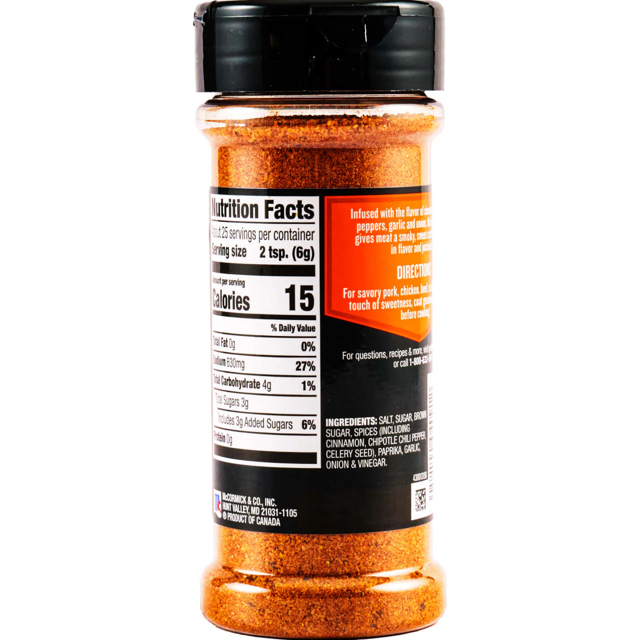McCormick® Grill Mates® Sweet & Smoky Rub, 5.37 oz - Image 11