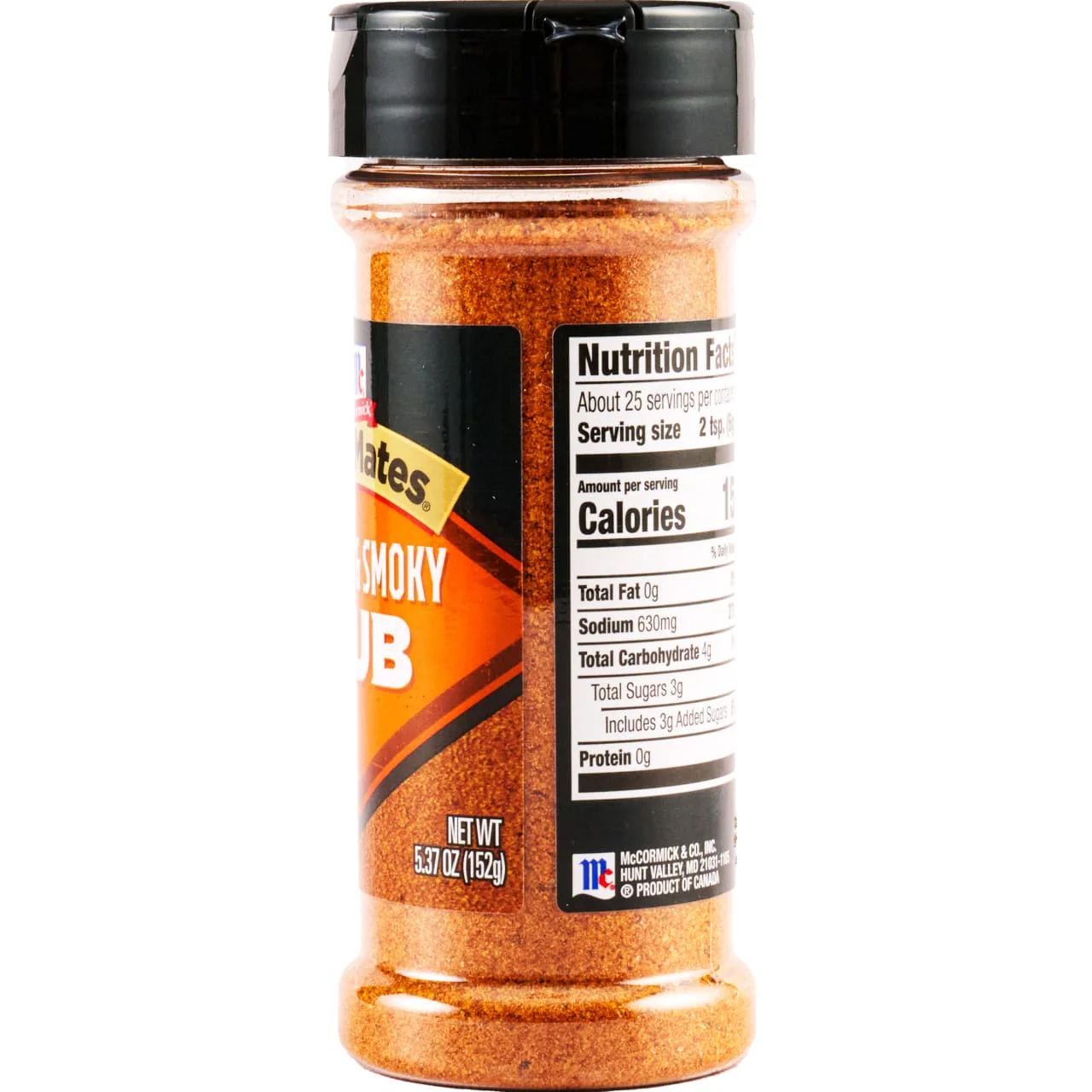 McCormick® Grill Mates® Sweet & Smoky Rub, 5.37 oz - Image 12