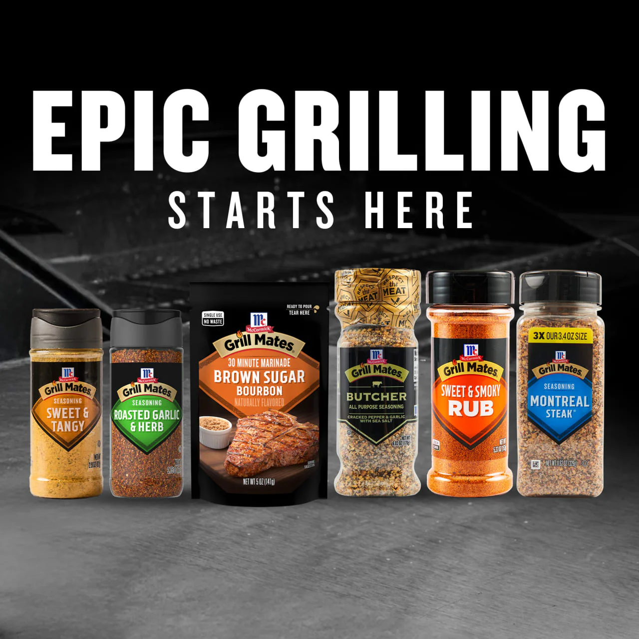 McCormick® Grill Mates® Sweet & Tangy Seasoning, 2.9 oz - Image 20