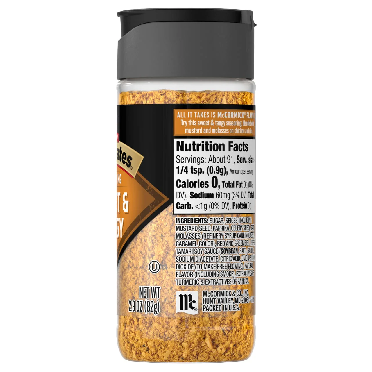 McCormick® Grill Mates® Sweet & Tangy Seasoning, 2.9 oz - Image 22