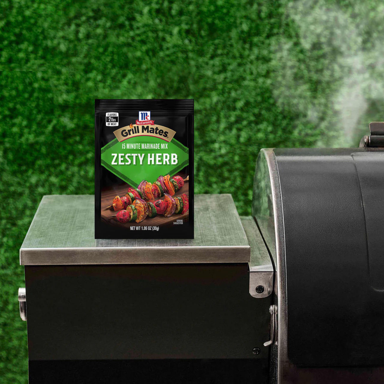 McCormick® Grill Mates® Zesty Herb Marinade Seasoning Mix, 1.06 oz (6-Pack) - Image 16