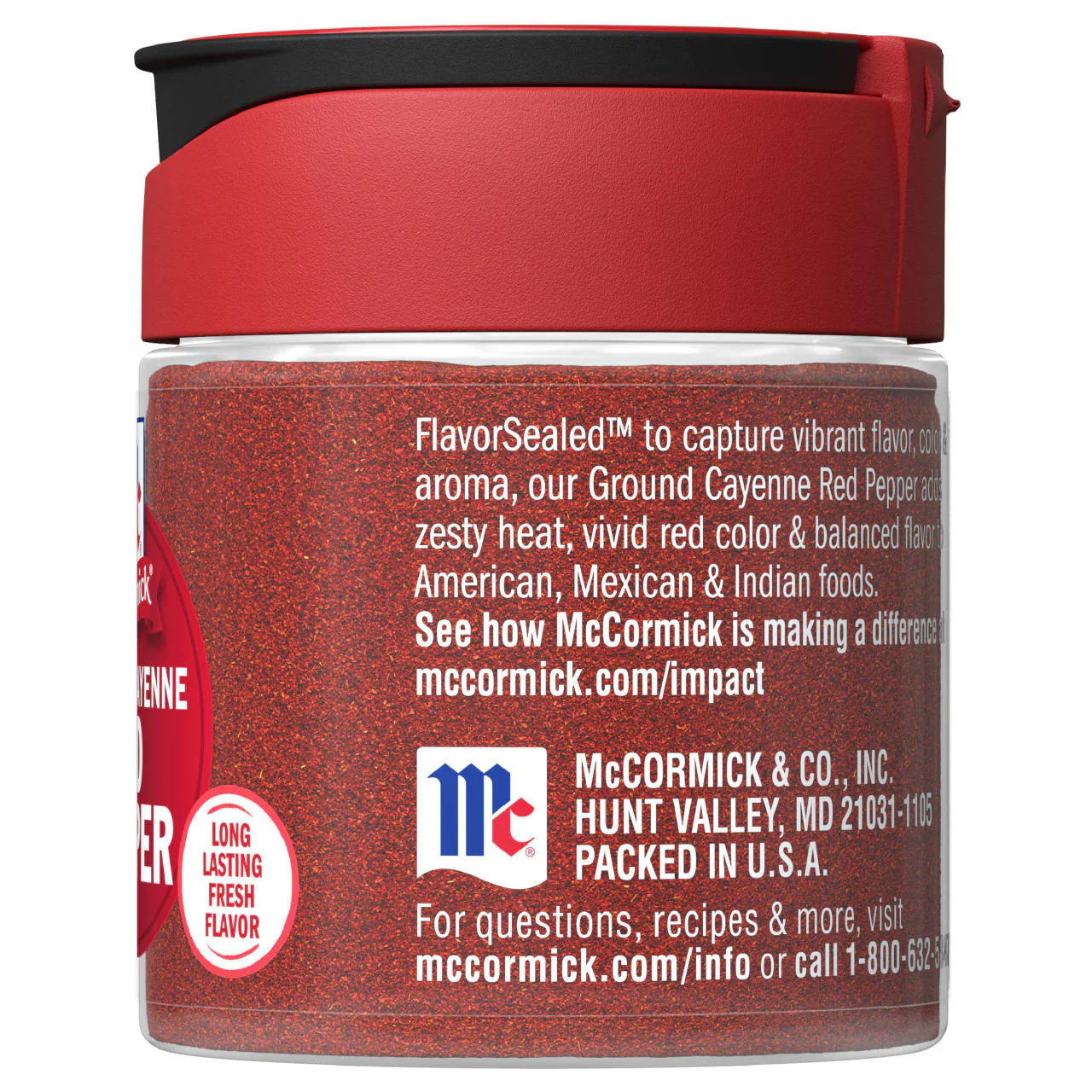 McCormick® Ground Cayenne Red Pepper, 1 oz - Image 17