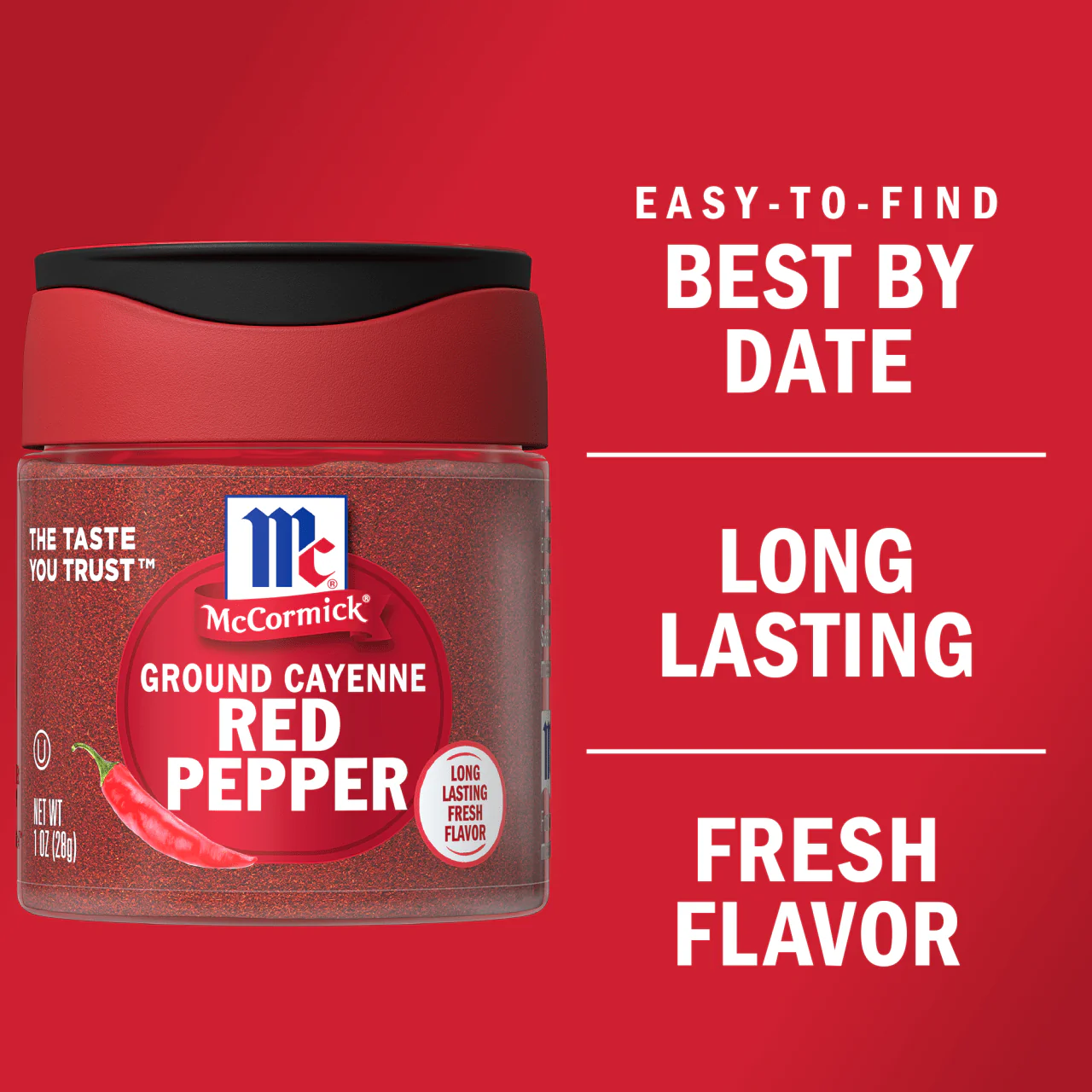 McCormick® Ground Cayenne Red Pepper, 1 oz - Image 7