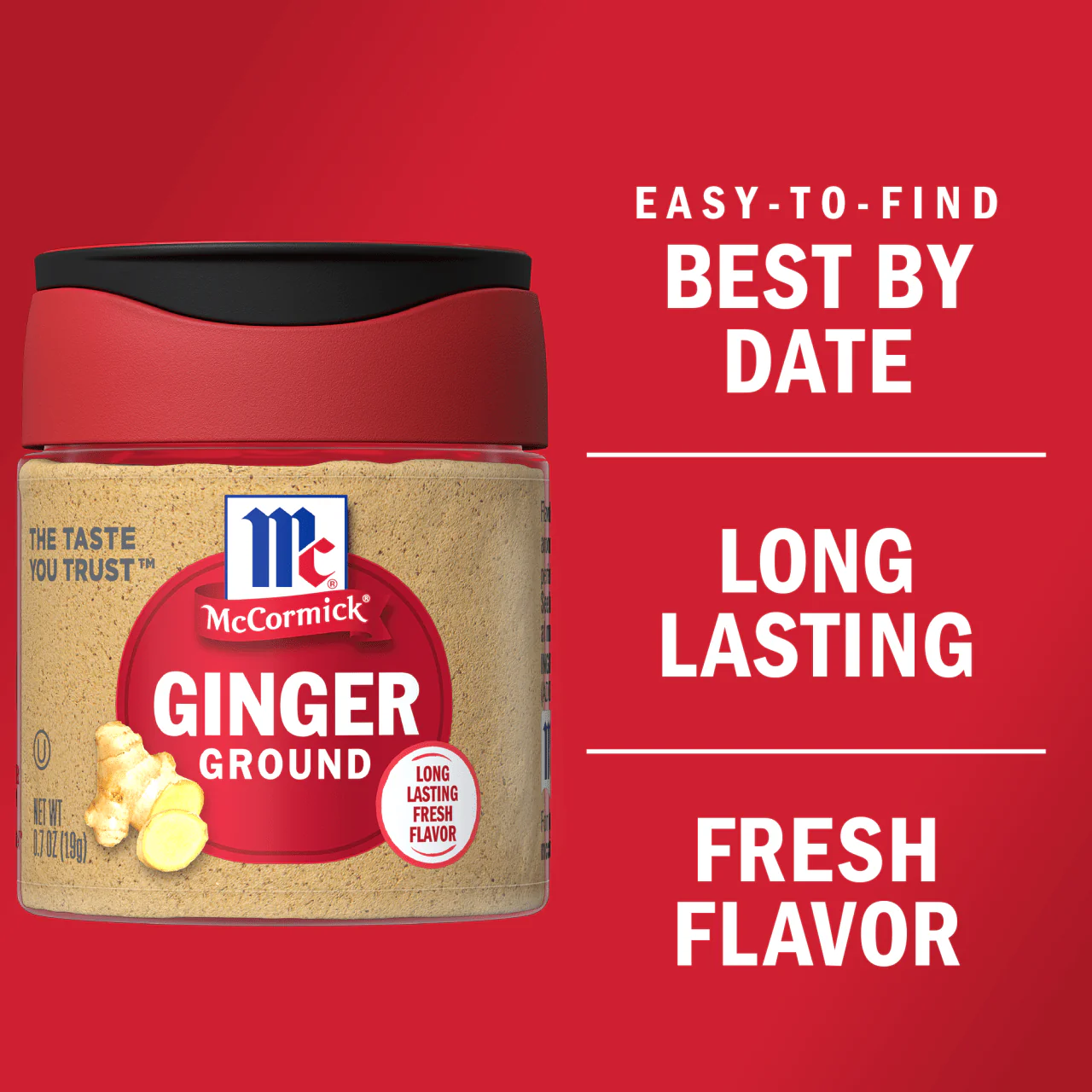 McCormick® Ground Ginger, 0.7 oz - Image 3