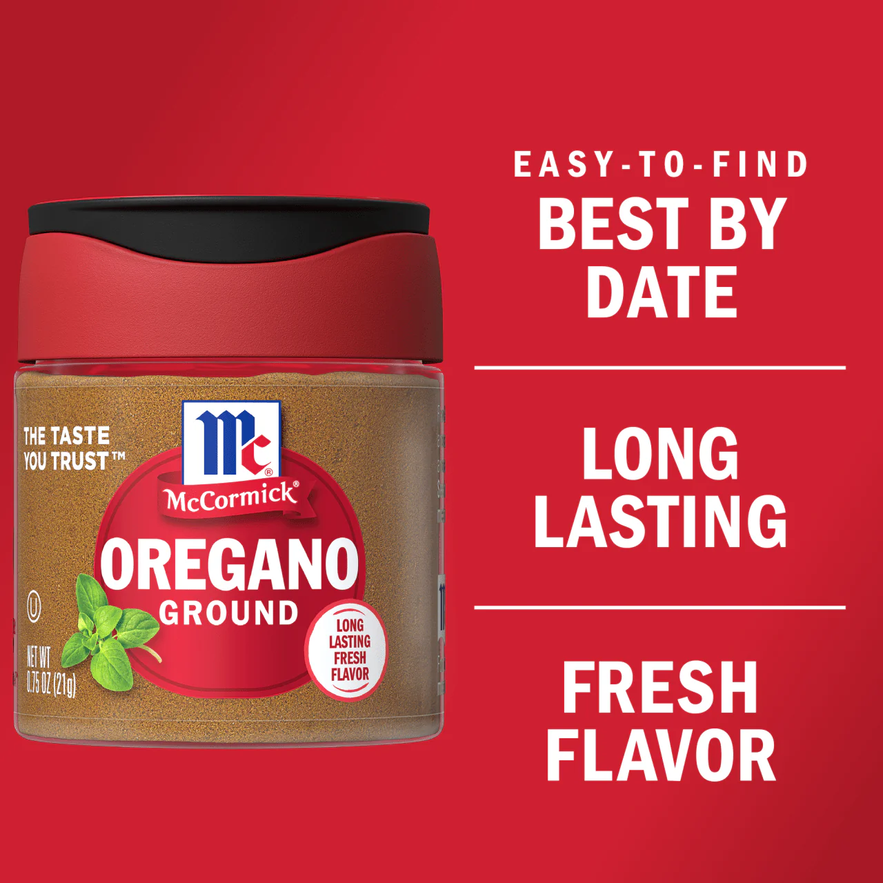 McCormick® Ground Oregano, 0.75 oz - Image 3