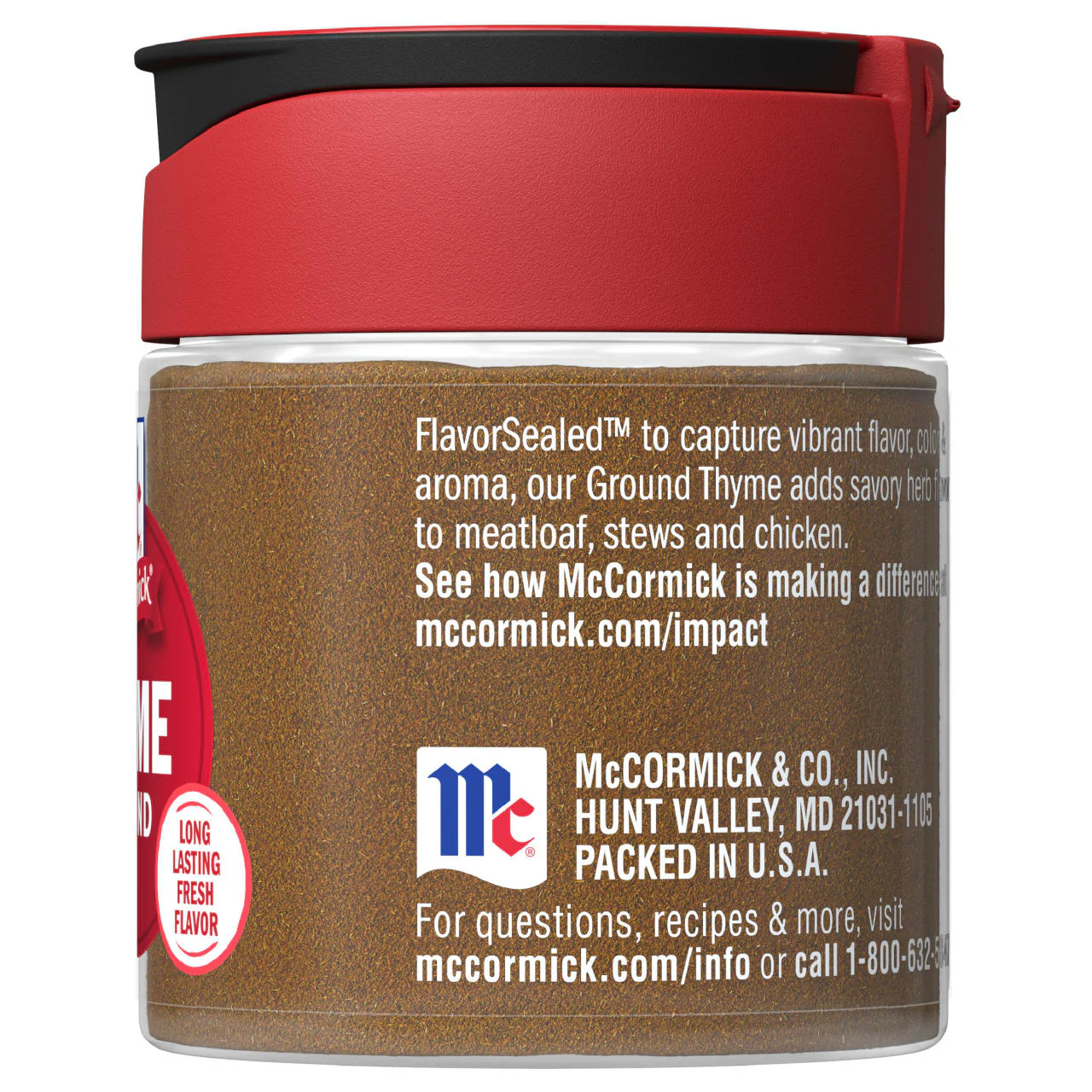 McCormick® Ground Thyme, 0.7 oz - Image 19
