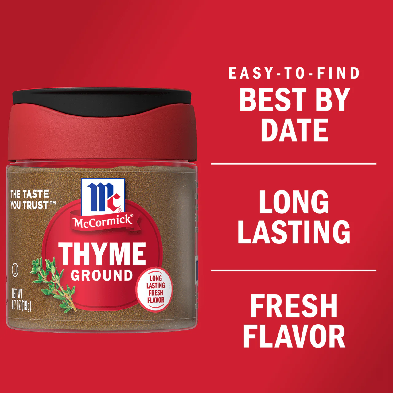 McCormick® Ground Thyme, 0.7 oz - Image 7