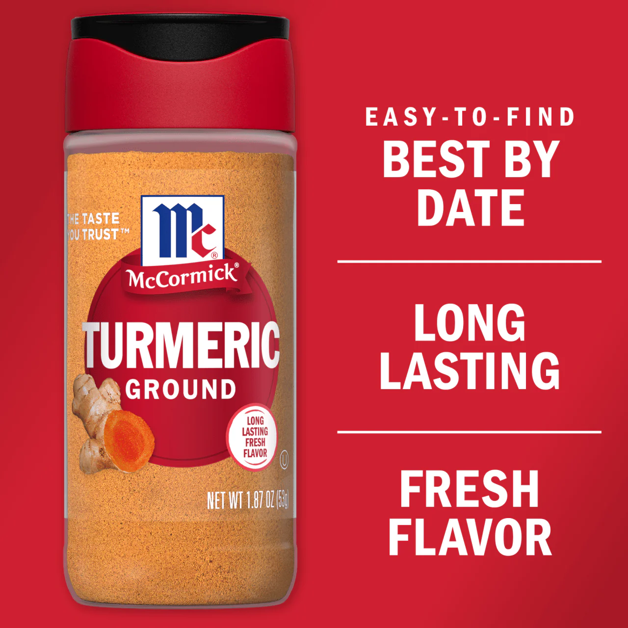 McCormick® Ground Turmeric, 1.87 oz - Image 9
