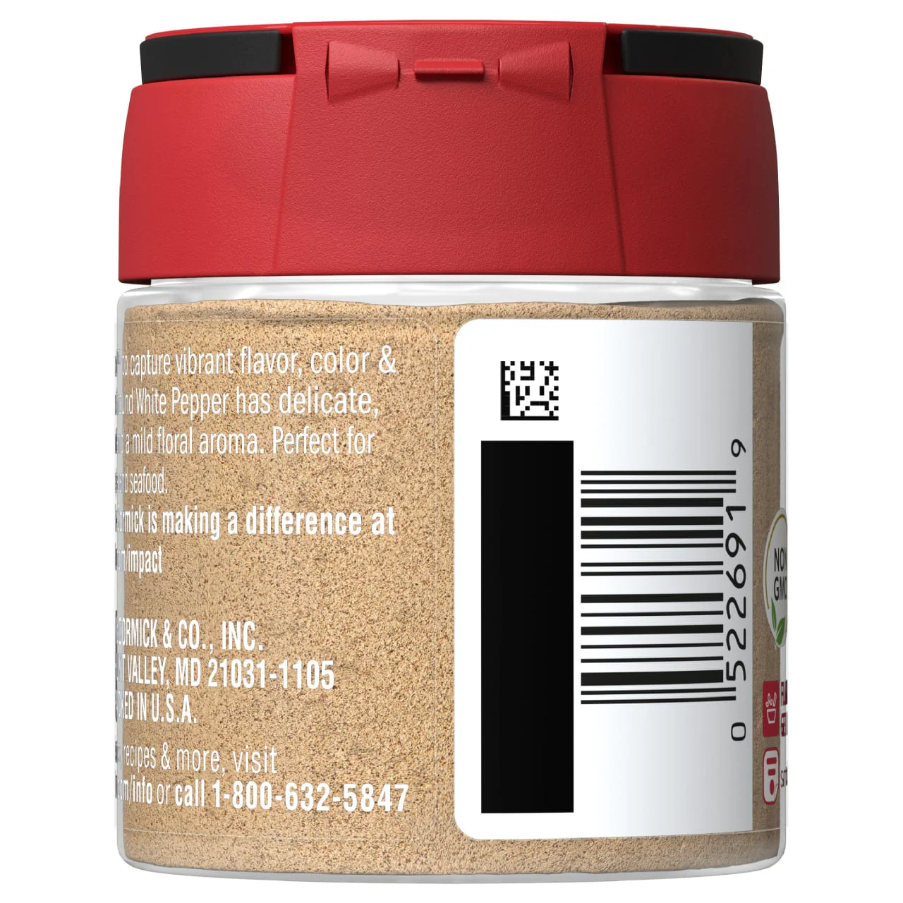McCormick® Ground White Pepper, 1 oz - Image 16