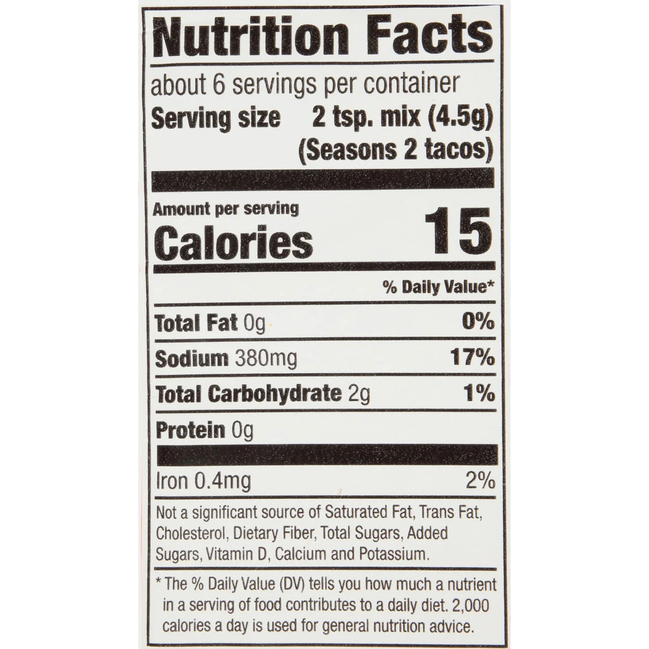 McCormick® Hot Taco Seasoning Mix, 1 oz (6-Pack) - Image 12
