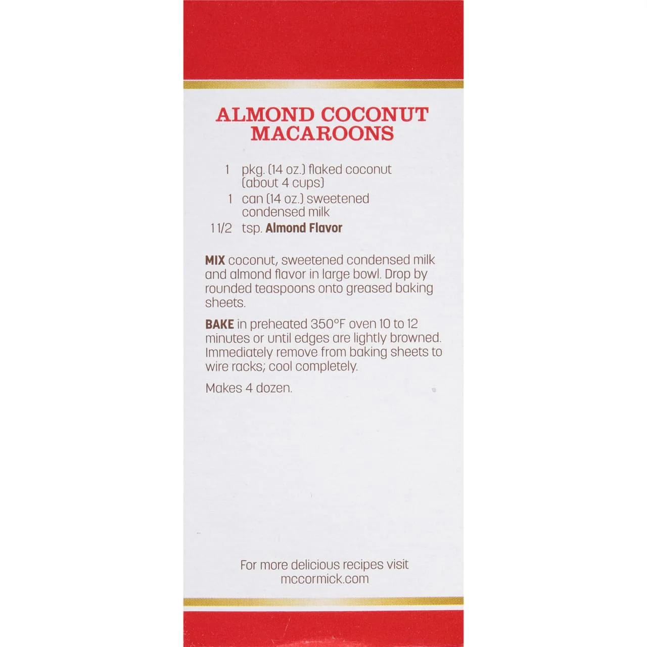 McCormick® Imitation Almond Extract, 2 fl oz - Image 12