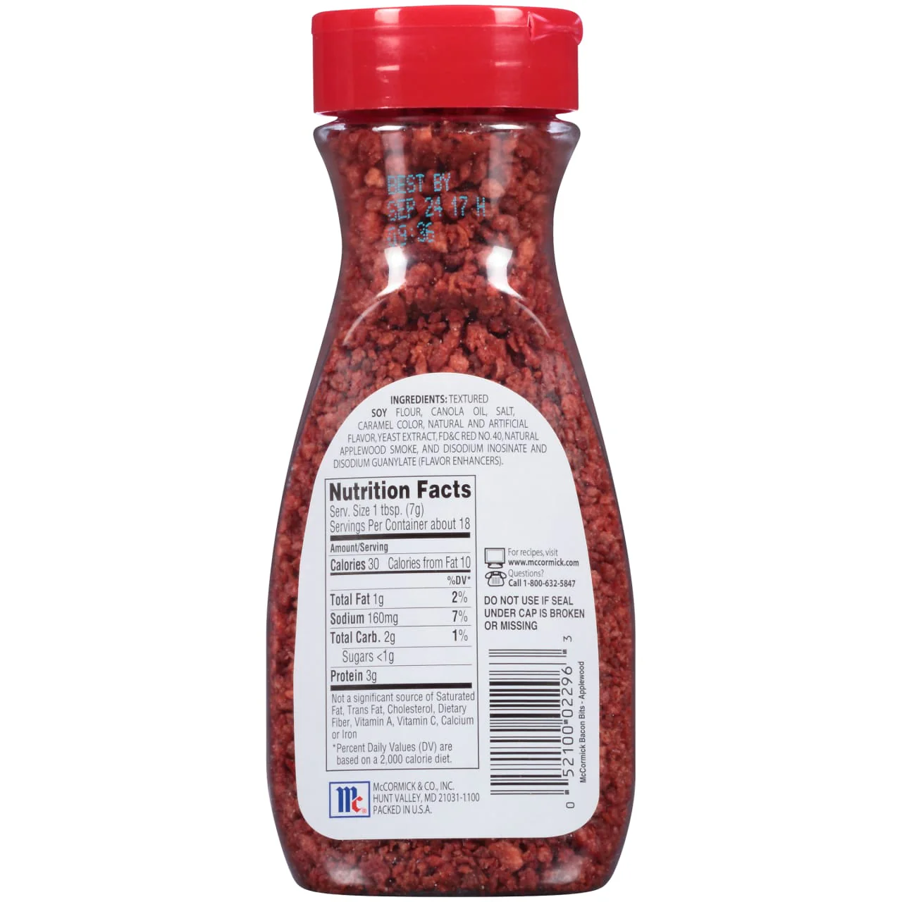 McCormick® Imitation Applewood Smoked Bacon Bits, 4.4 oz - Image 8
