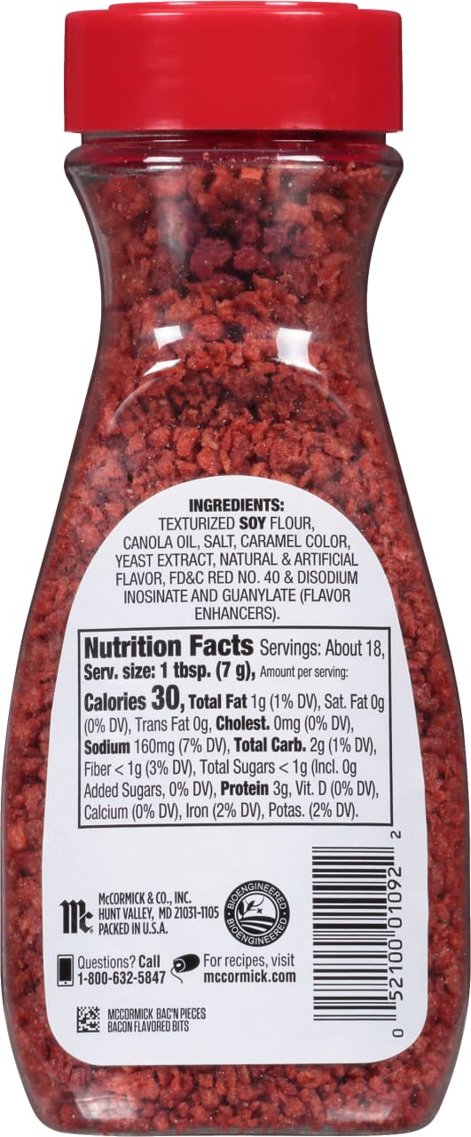 McCormick® Imitation Bacon Bits, 4.4 oz - Image 20