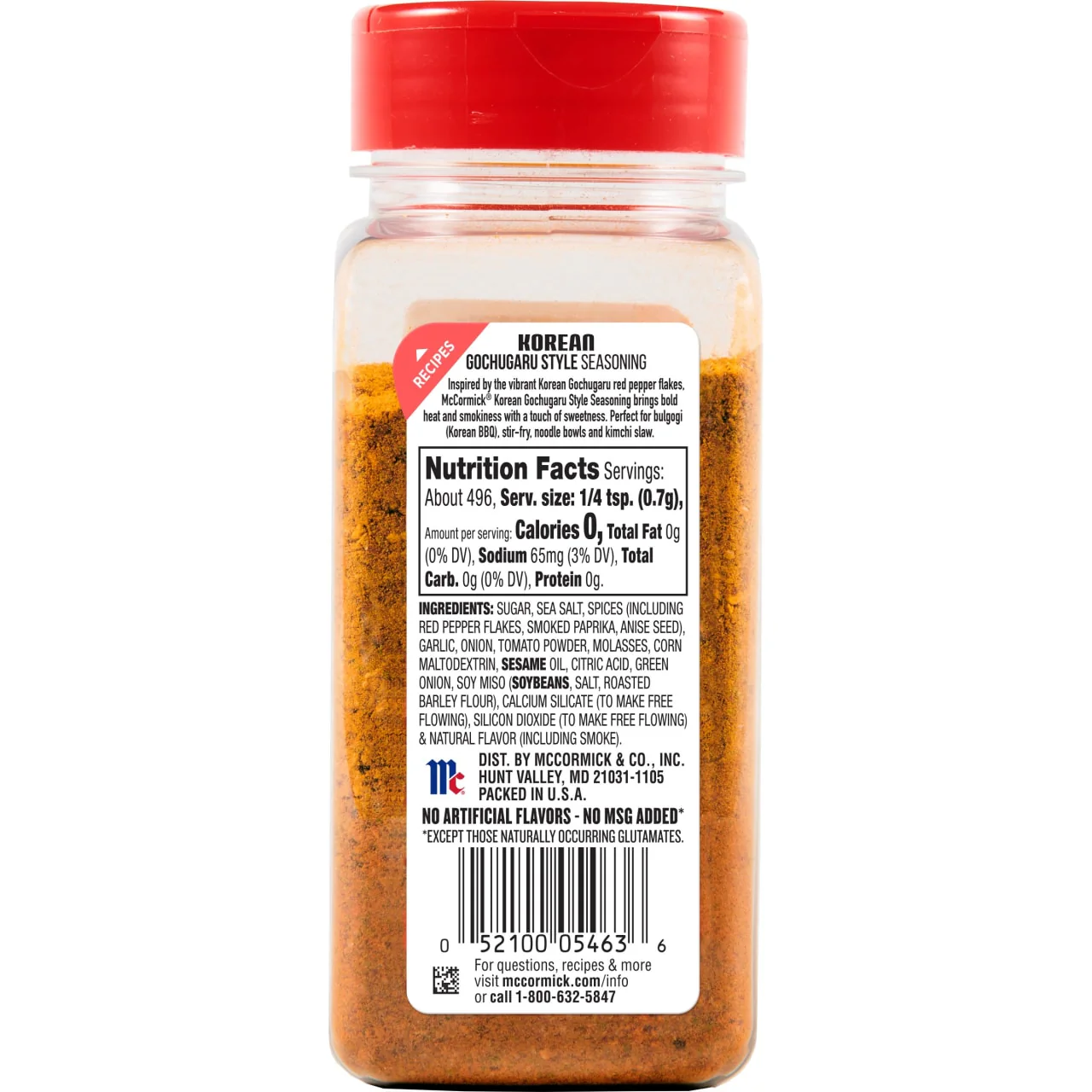 McCormick® Korean Gochugaru Seasoning, 12.26 oz - Image 7