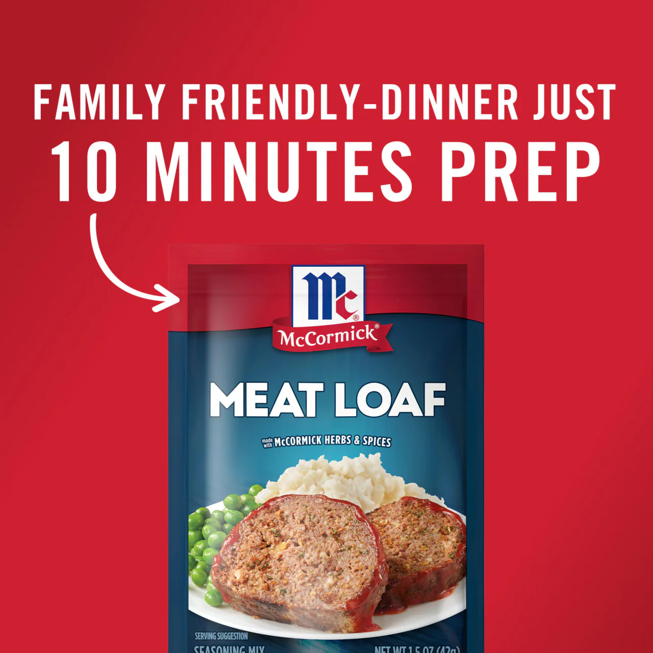 McCormick® Meat Loaf Seasoning Mix, 1.5 oz (6-Pack) - Image 14