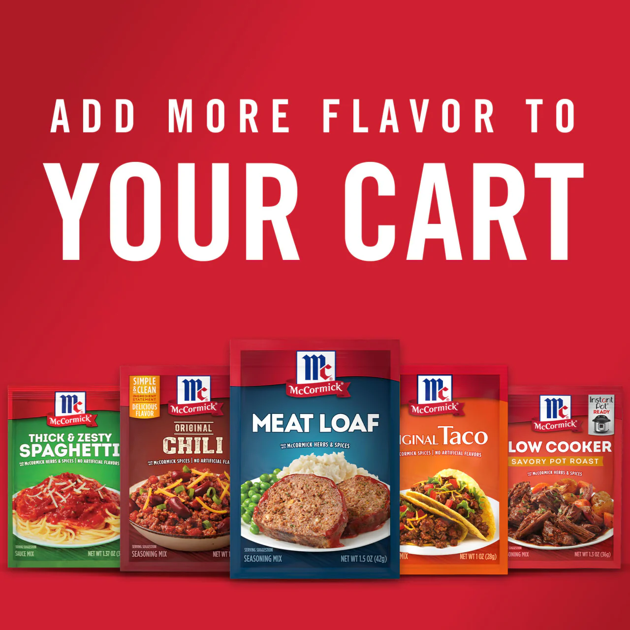 McCormick® Meat Loaf Seasoning Mix, 1.5 oz (6-Pack) - Image 20