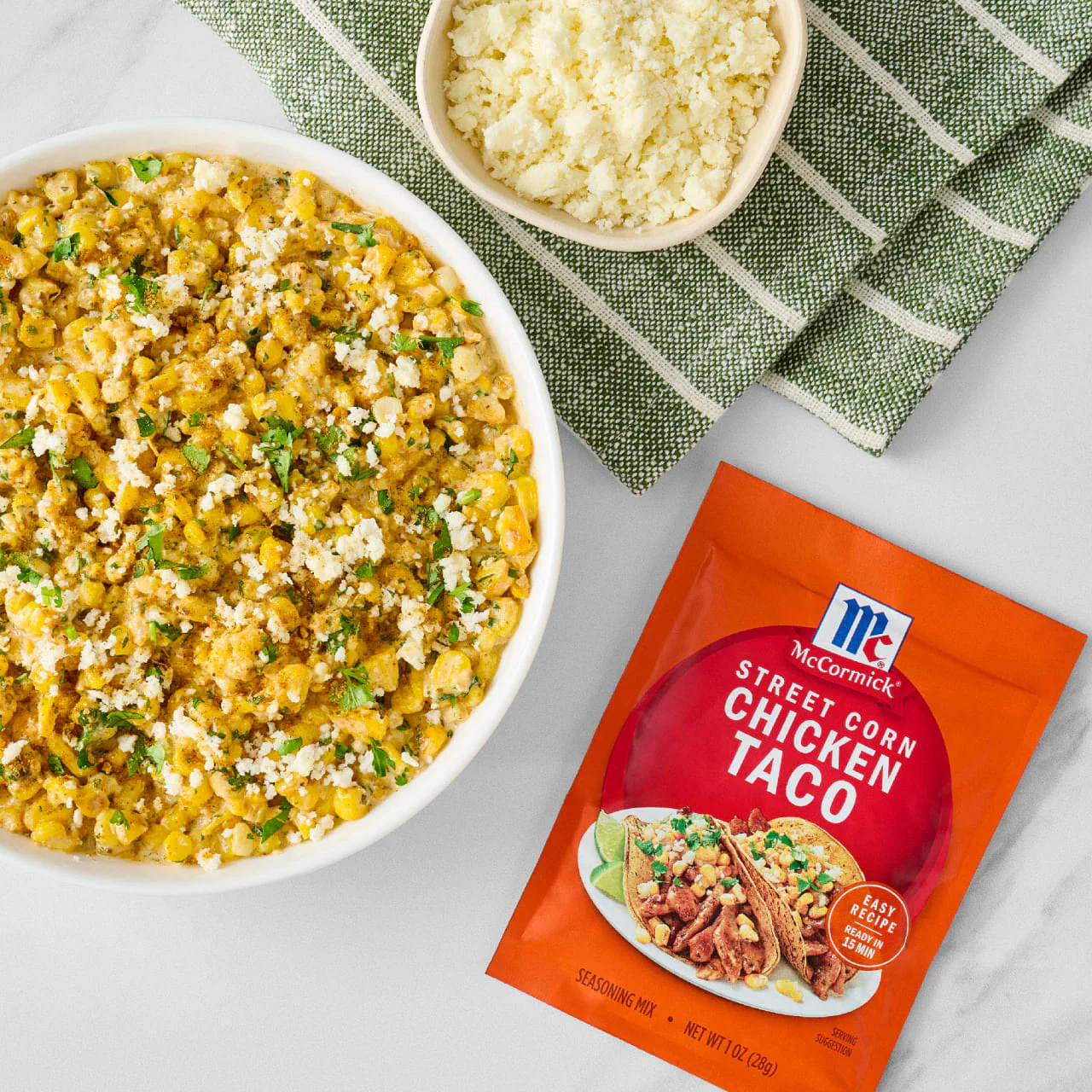 McCormick® Mexican Style Street Corn Taco Seasoning Mix, 1 oz - Image 13