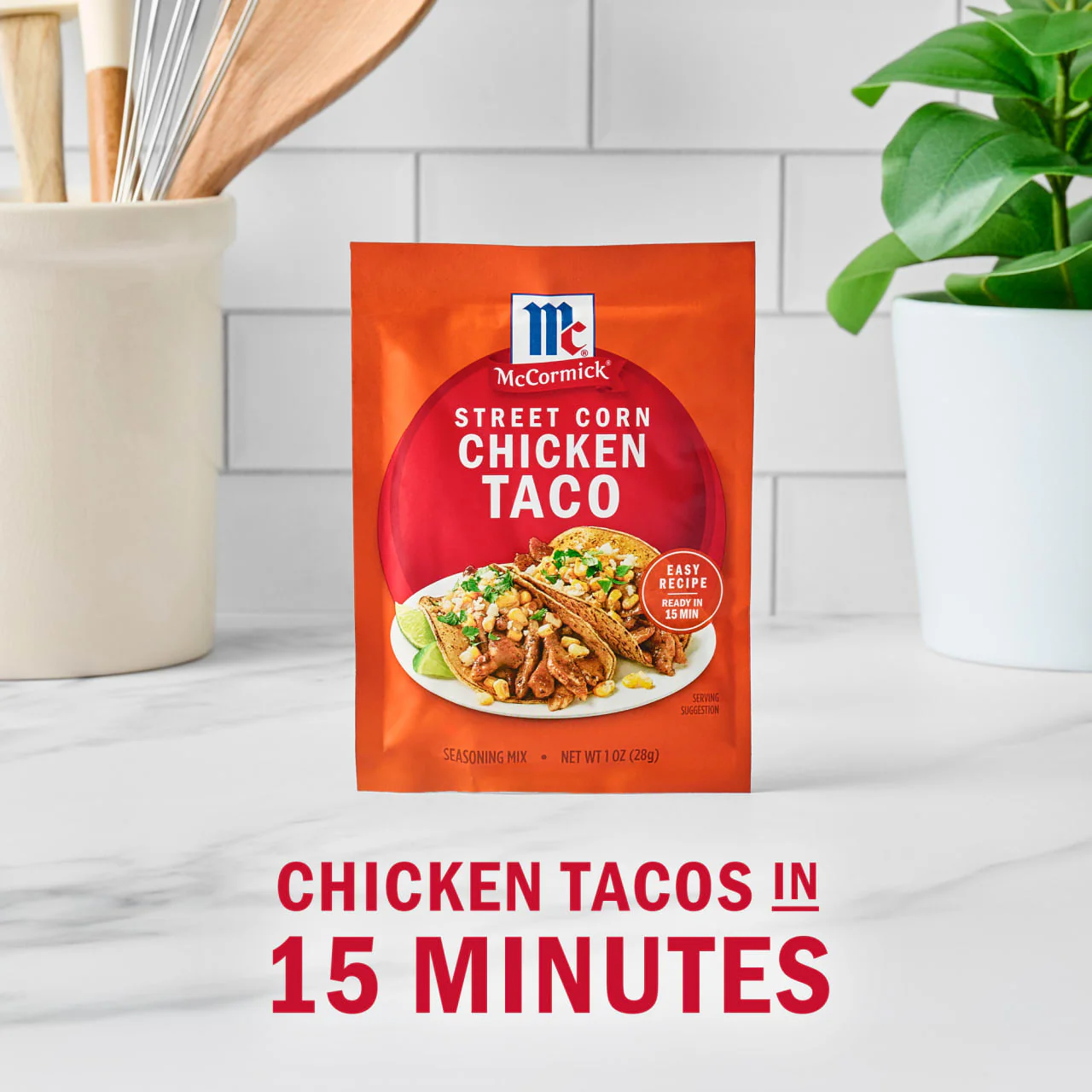 McCormick® Mexican Style Street Corn Taco Seasoning Mix, 1 oz - Image 14