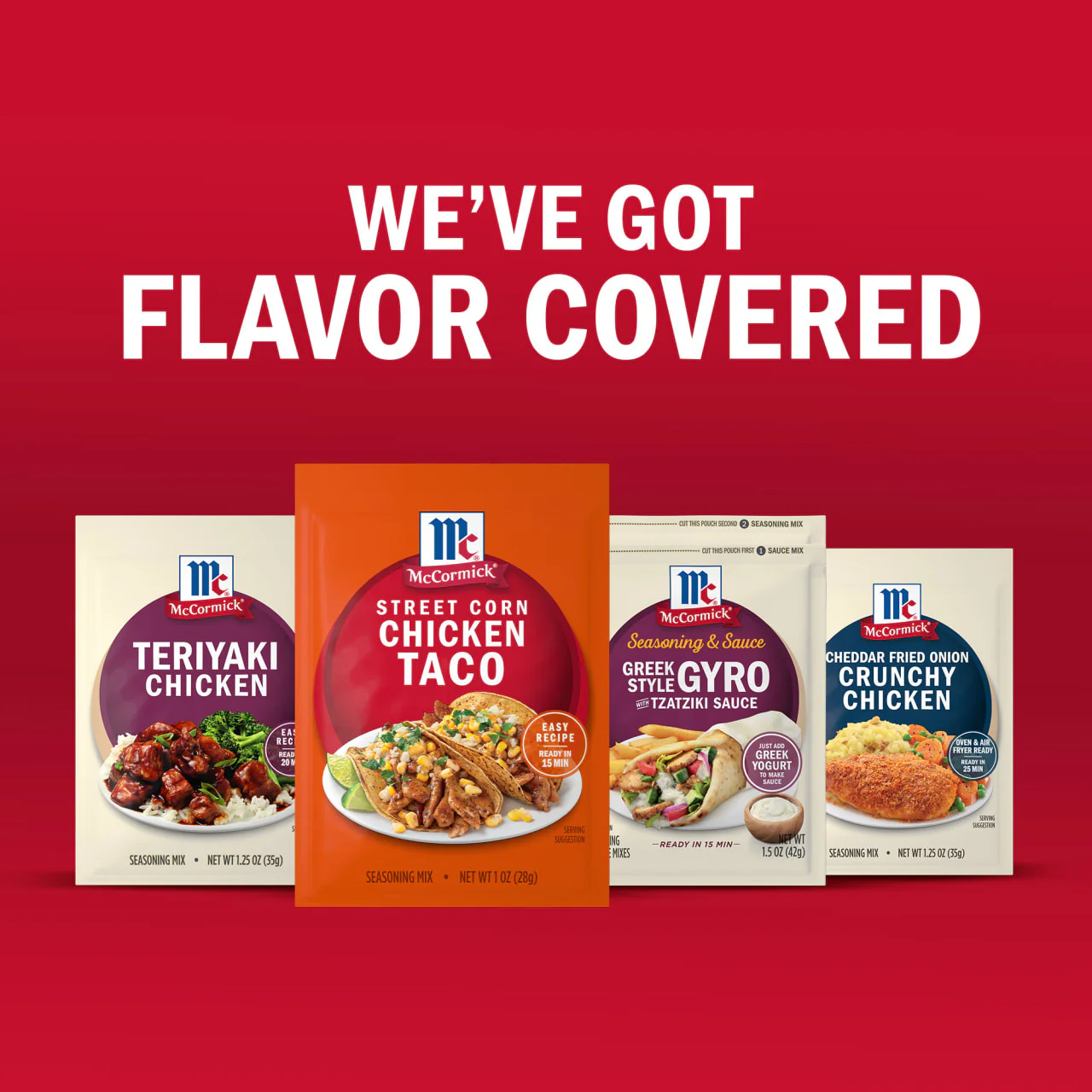 McCormick® Mexican Style Street Corn Taco Seasoning Mix, 1 oz - Image 19